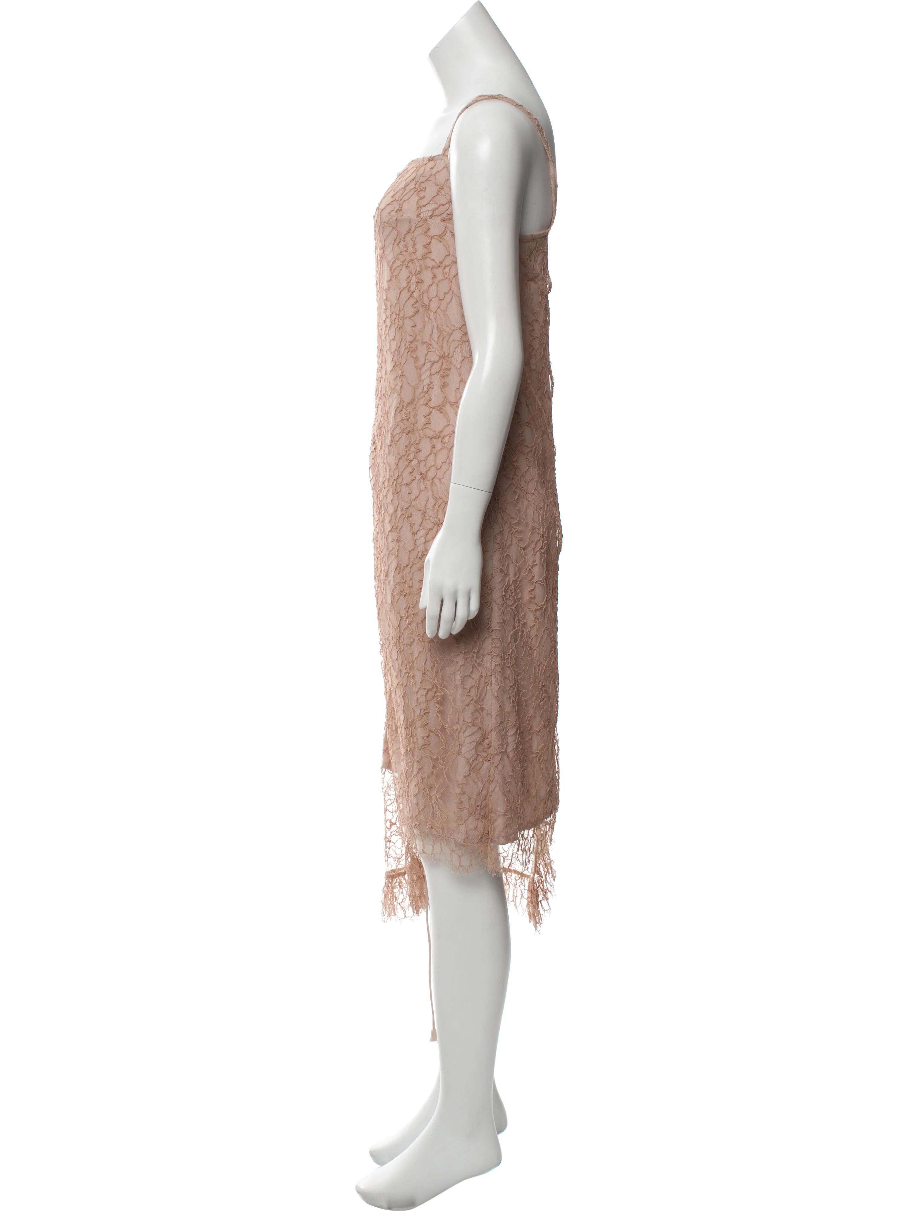 Madiyah Al SharqiLace Knee-Length Dress