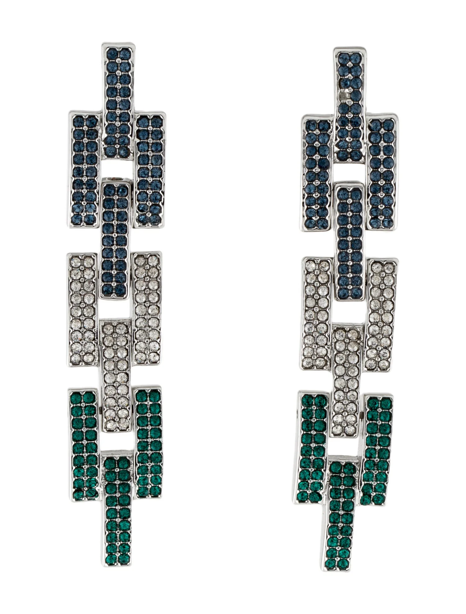 DemarsonPave Freja Drop Earrings