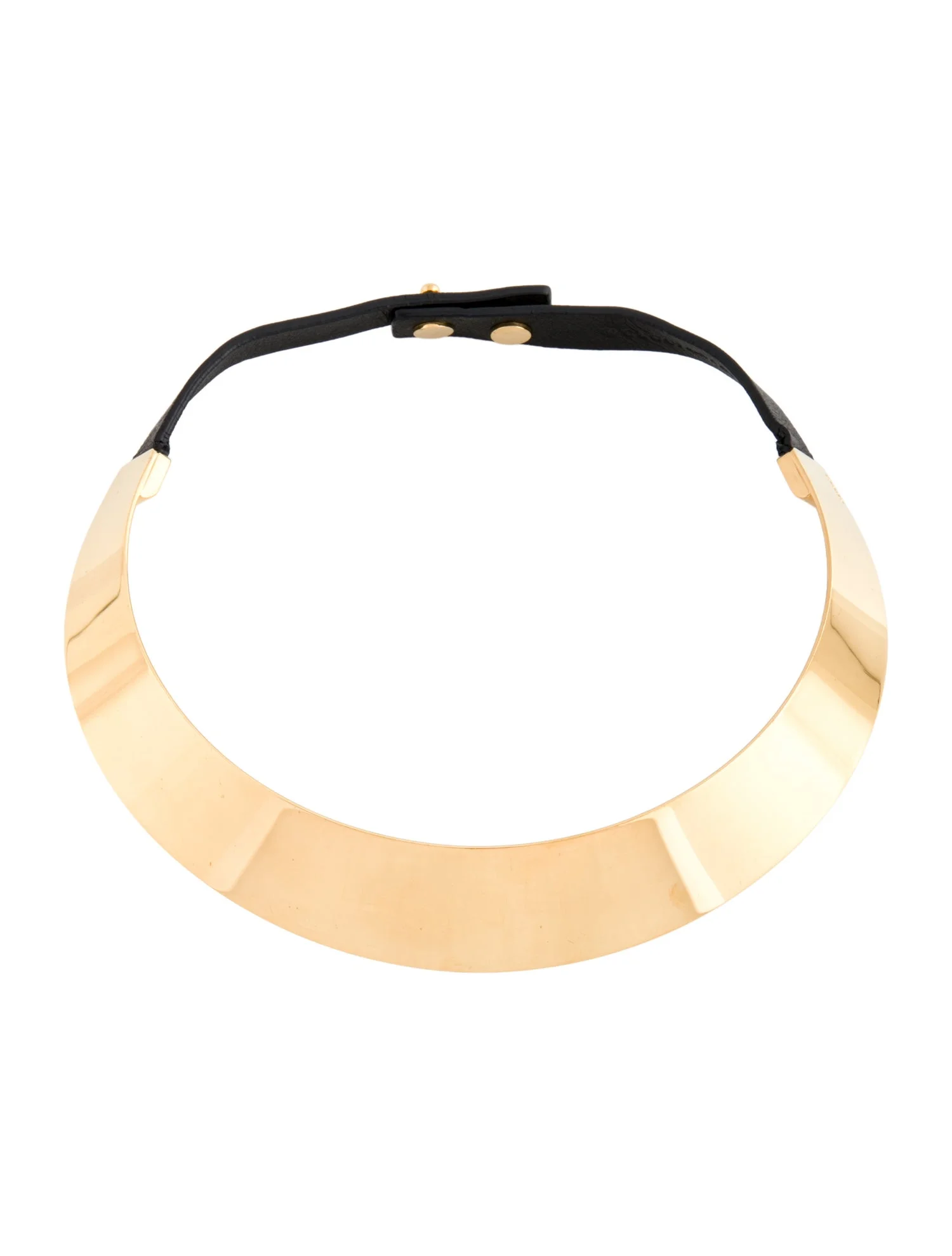 GucciLeather Collar Necklace