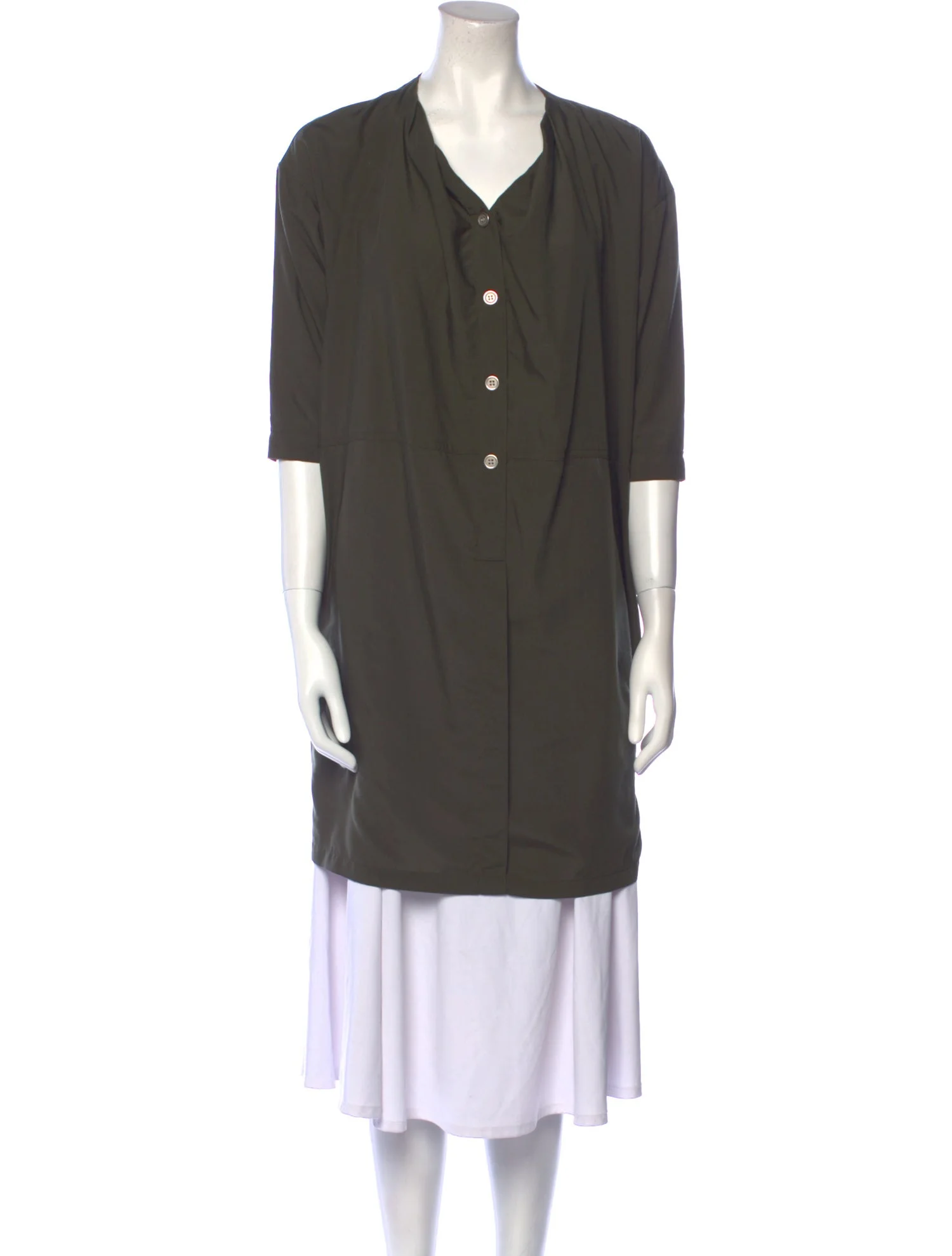 Acne StudiosV-Neck Mini Dress