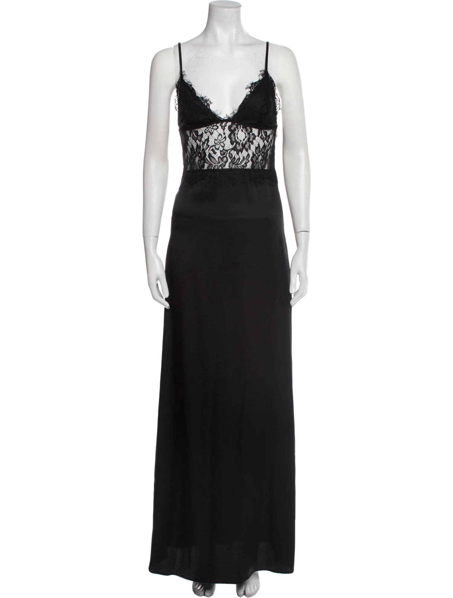 Amen.V-Neck Long Dress