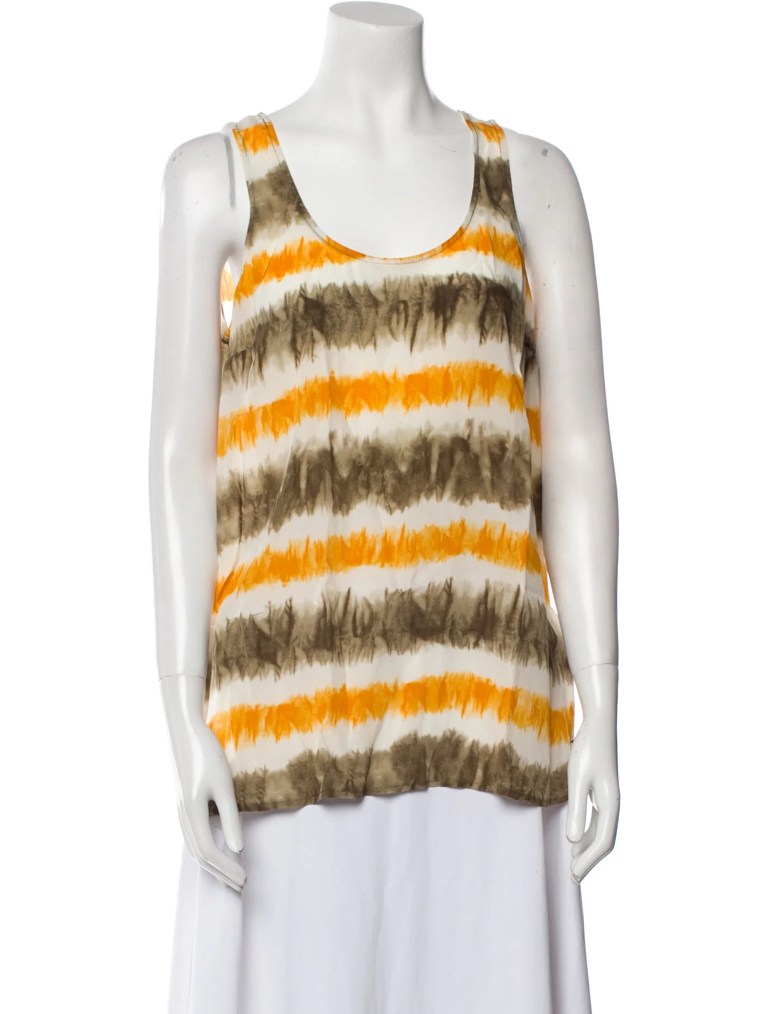 Michael Michael KorsSilk Tie-Dye Print Top w/ Tags