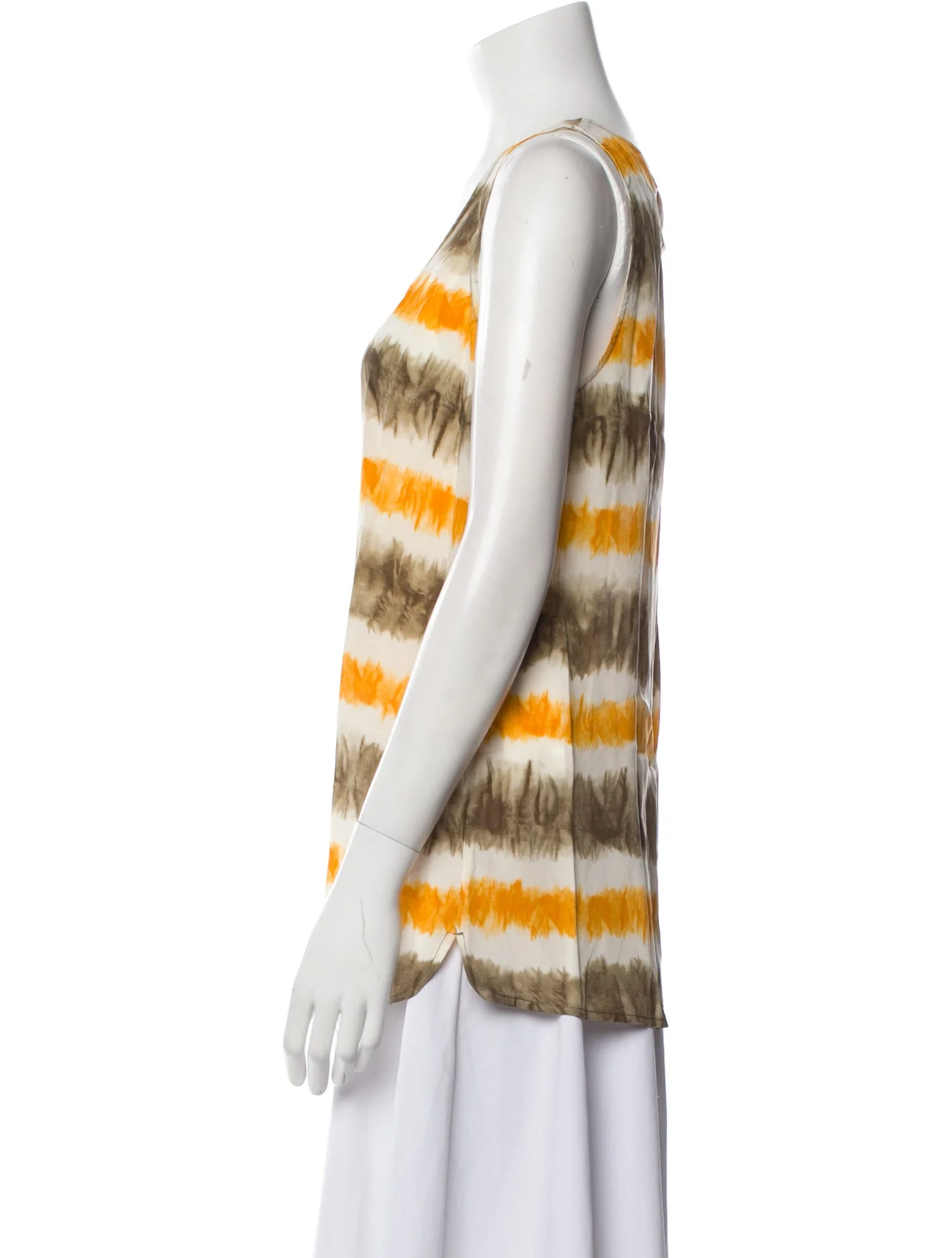 Michael Michael KorsSilk Tie-Dye Print Top w/ Tags