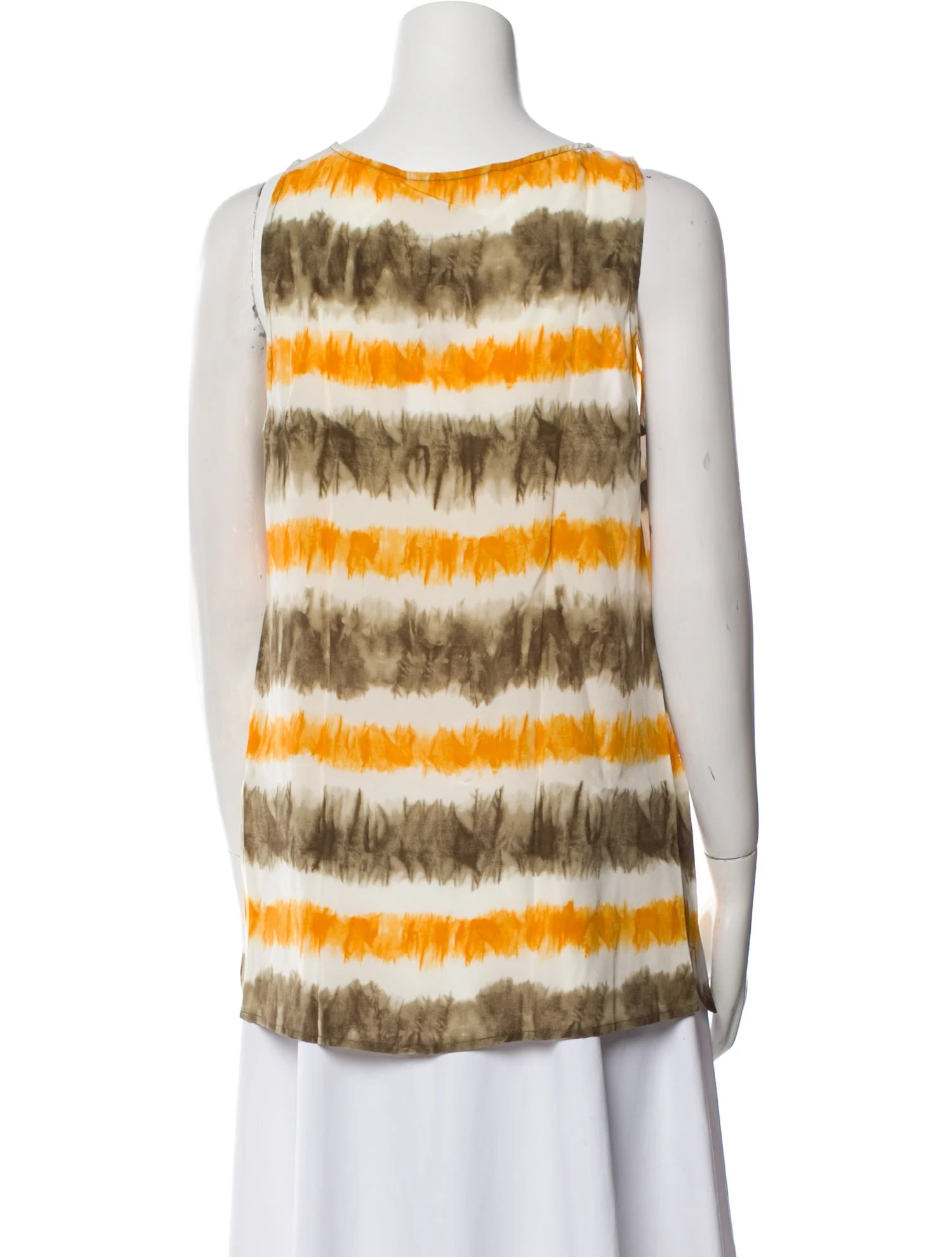 Michael Michael KorsSilk Tie-Dye Print Top w/ Tags