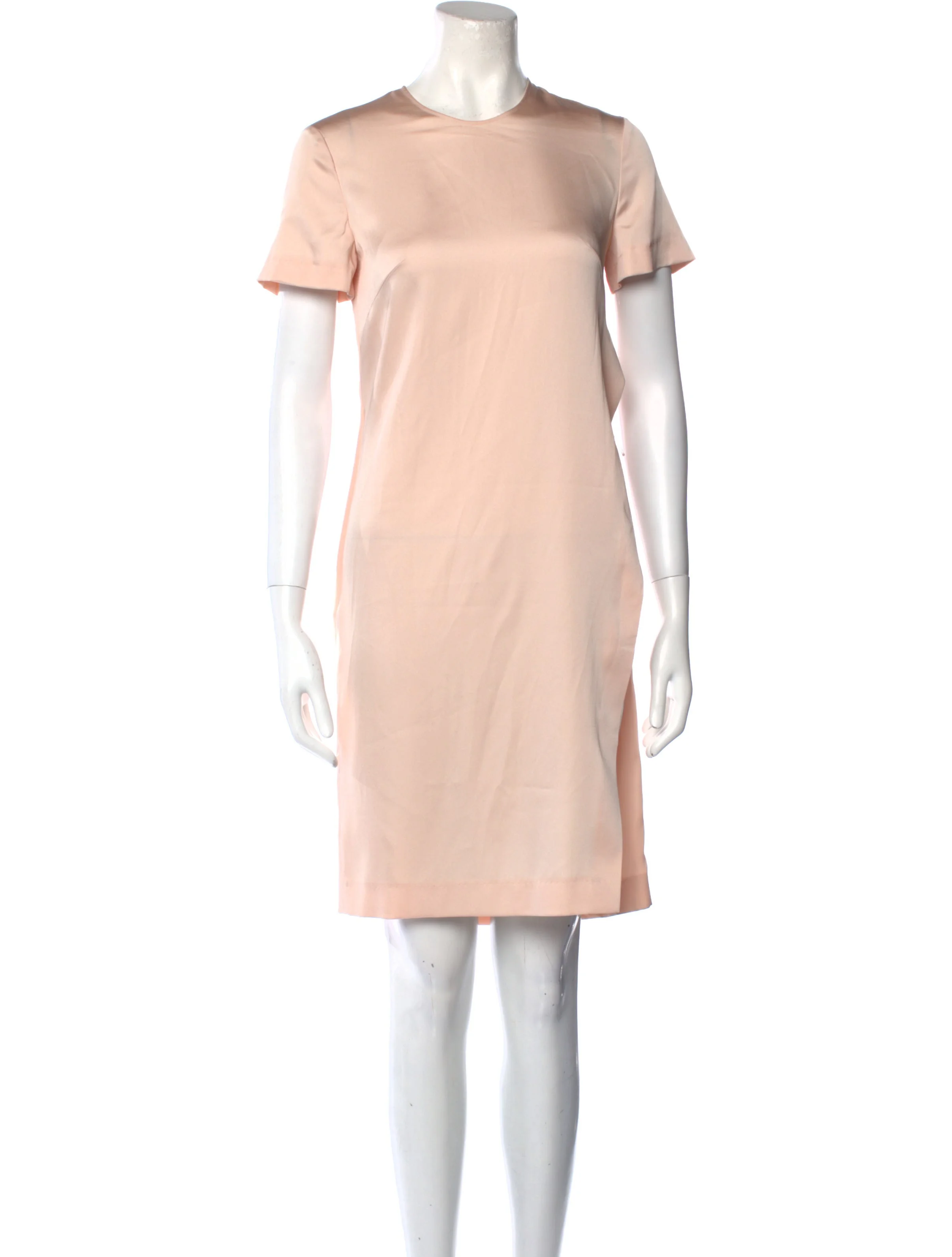 Cédric CharlierCrew Neck Knee-Length Dress
