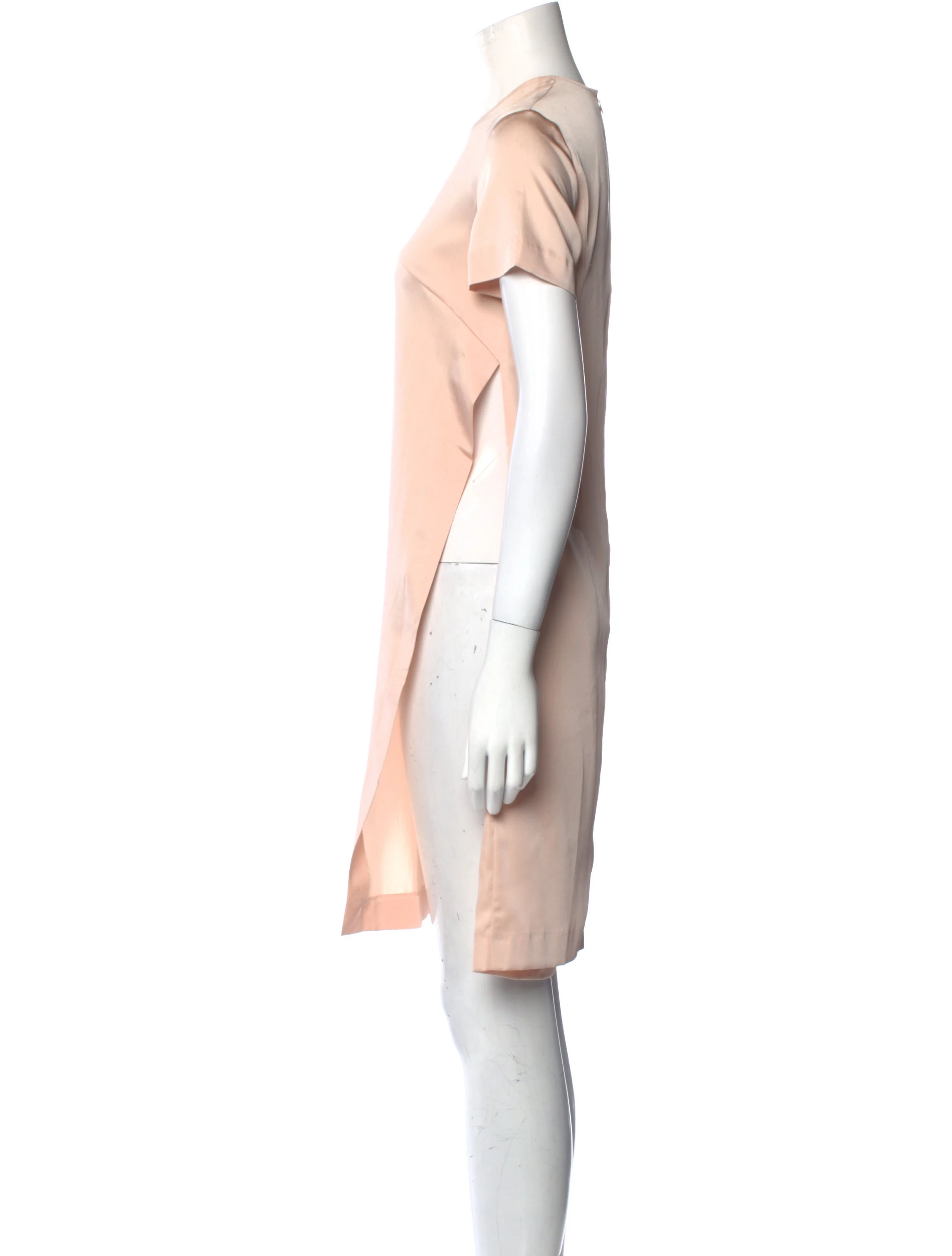 Cédric CharlierCrew Neck Knee-Length Dress