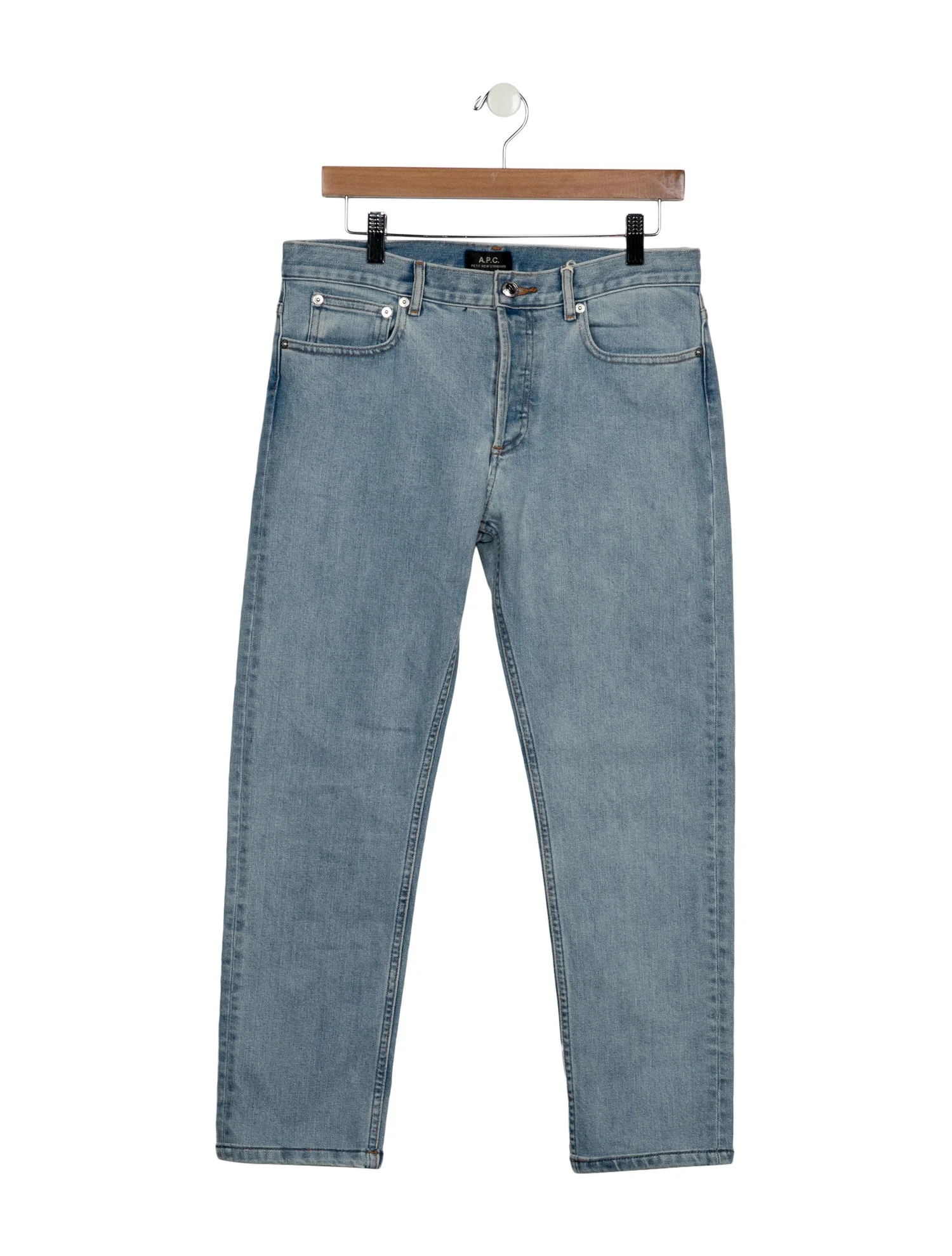 A.P.C.Mid-Rise Straight Leg Jeans w/ Tags