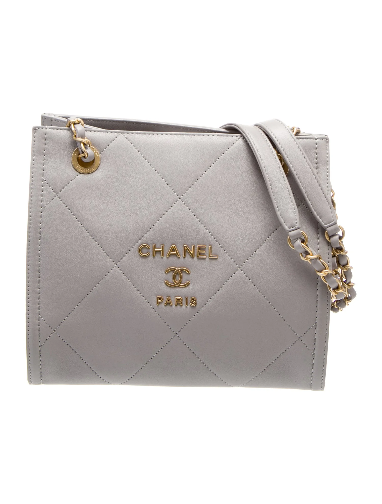 ChanelMatelassé Mini Shopper Tote