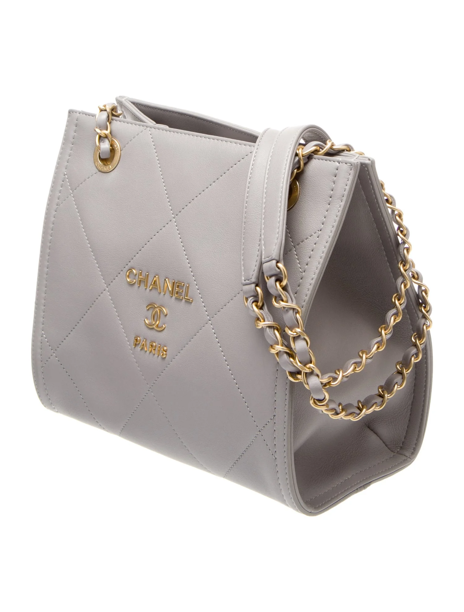 ChanelMatelassé Mini Shopper Tote