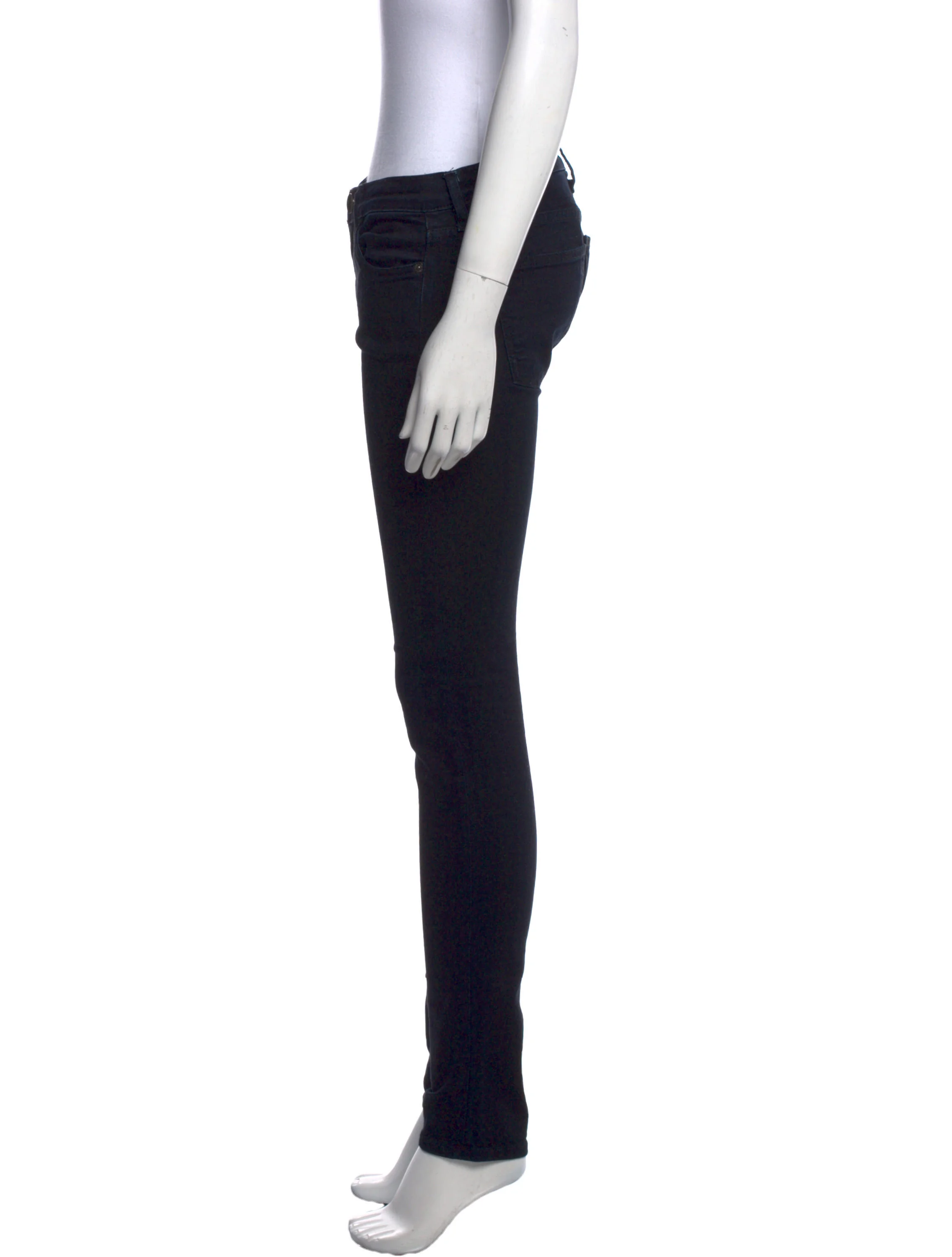 Current/ElliottLow-Rise Skinny Leg Jeans