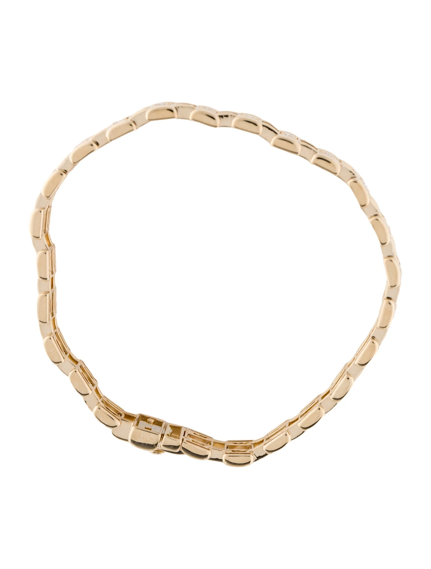 Badgley Mischka14K 3.88ctw Lab Grown Diamond Link Bracelet