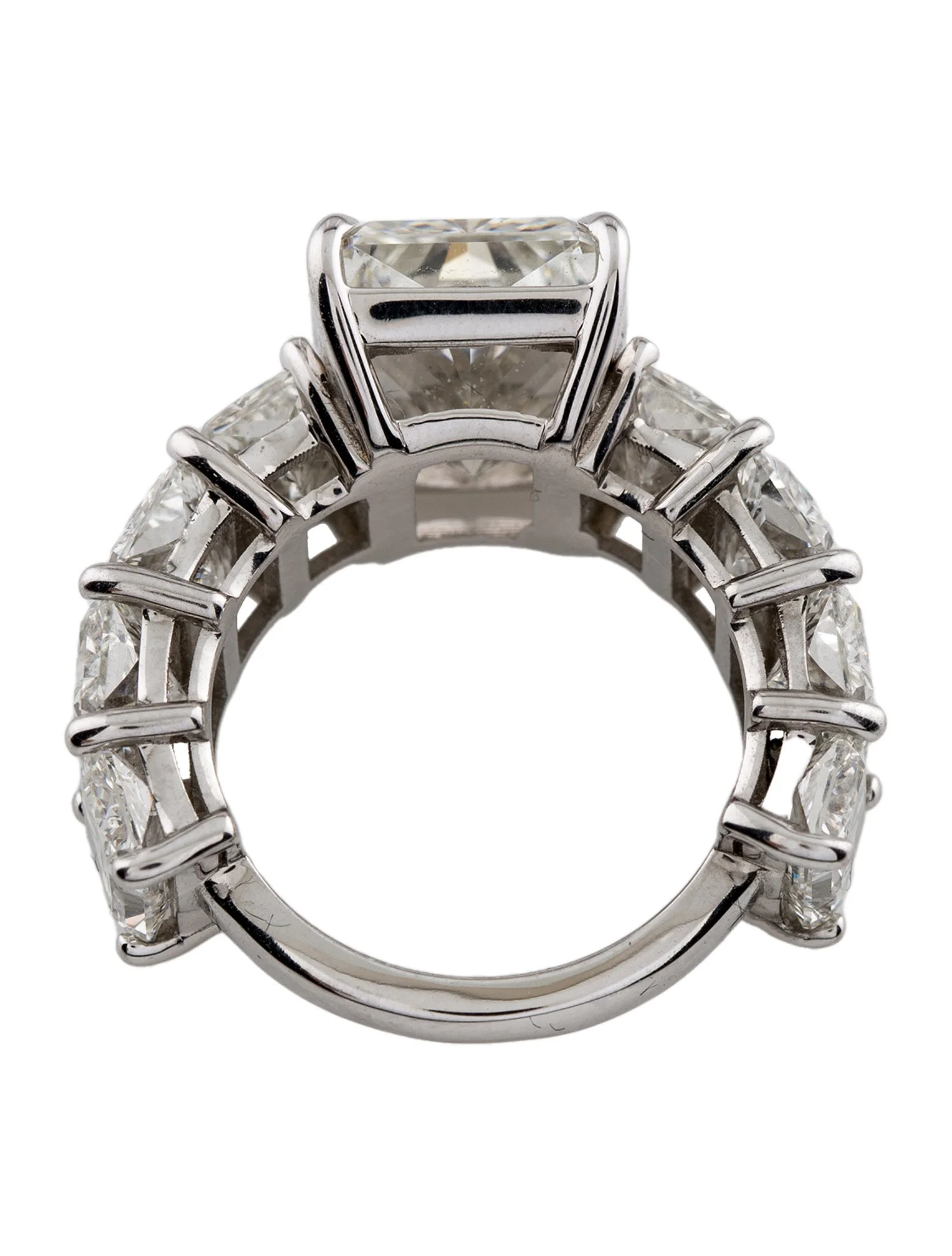 Ring18K 16.60ctw Lab-Grown Diamond Engagement Ring 5 Ring18K 16.60ctw Lab-Grown Diamond Engagement Ring