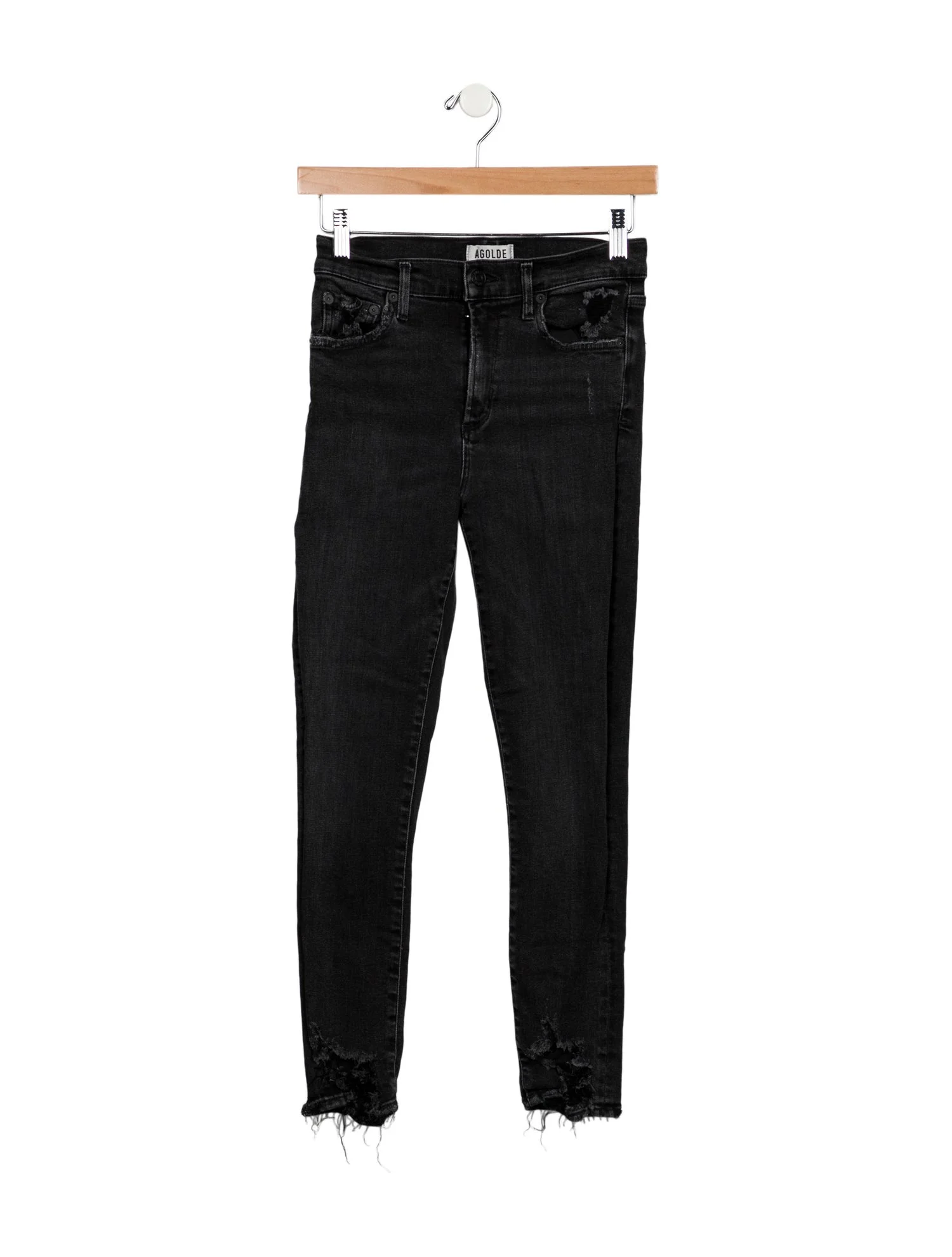 AGOLDEMid-Rise Skinny Leg Jeans