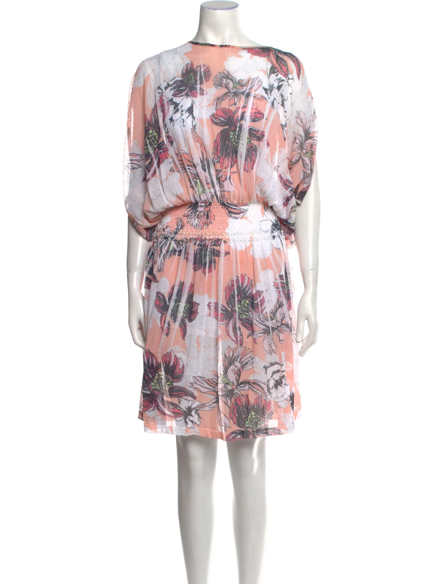 BlumarineSilk Midi Length Dress