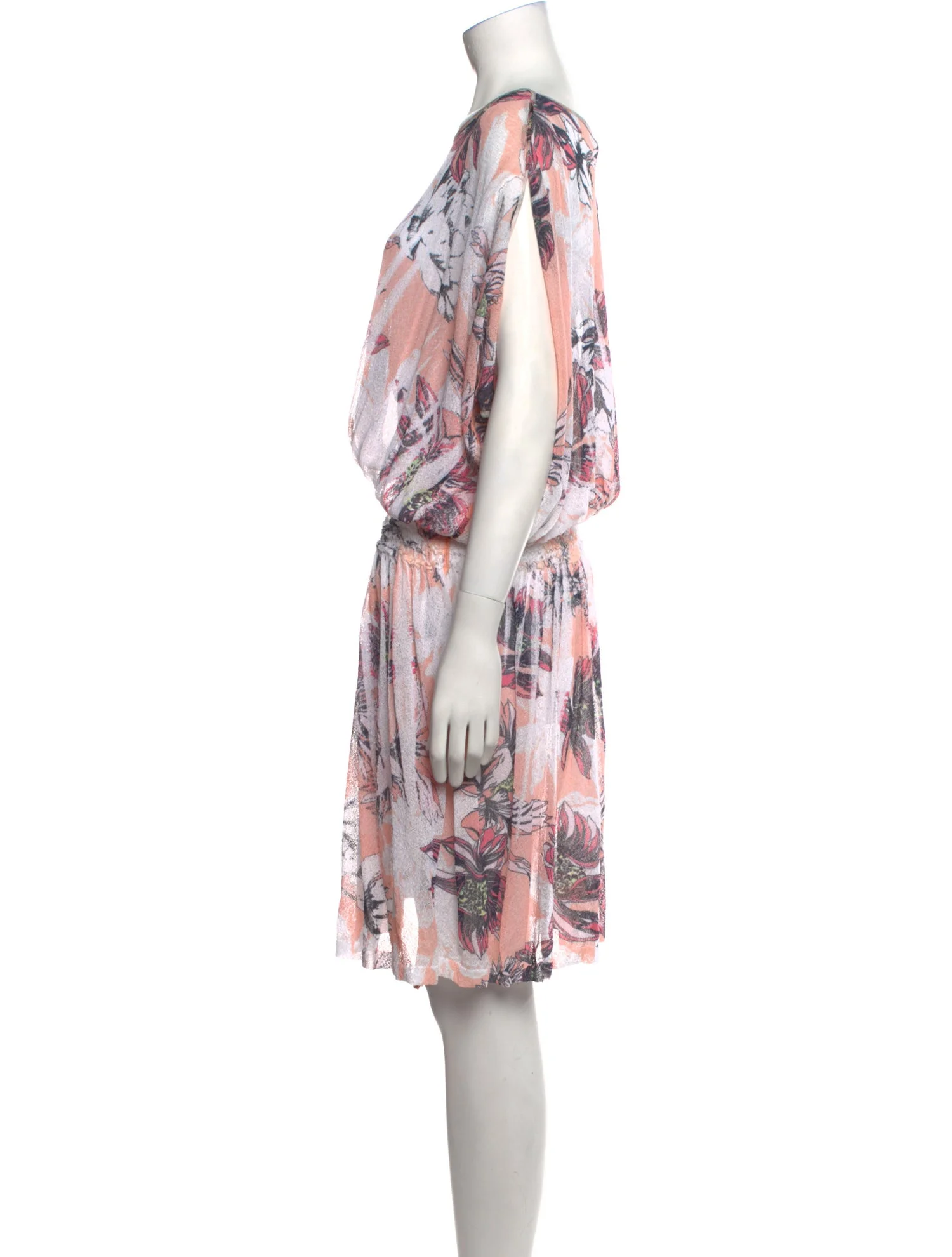 BlumarineSilk Midi Length Dress