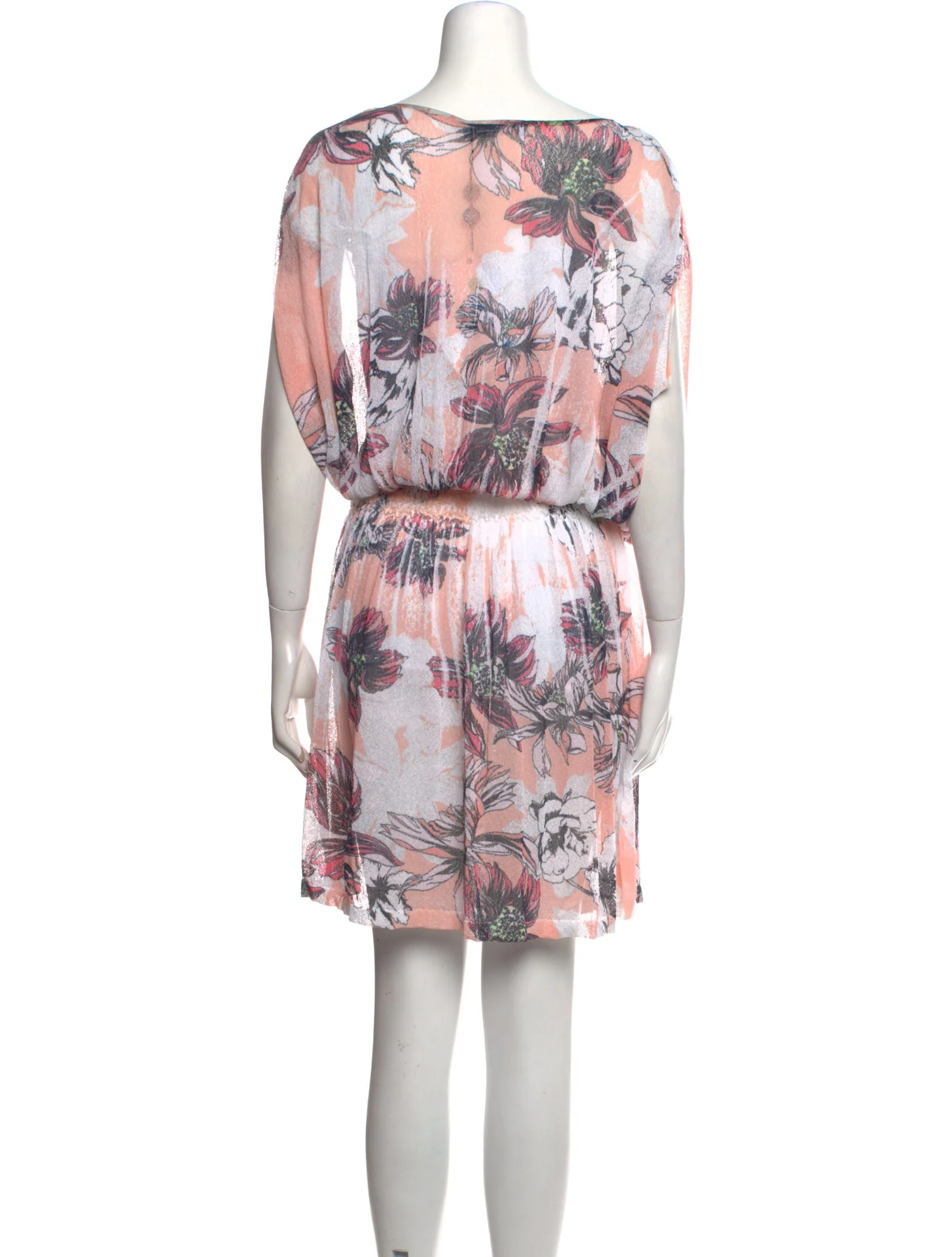 BlumarineSilk Midi Length Dress