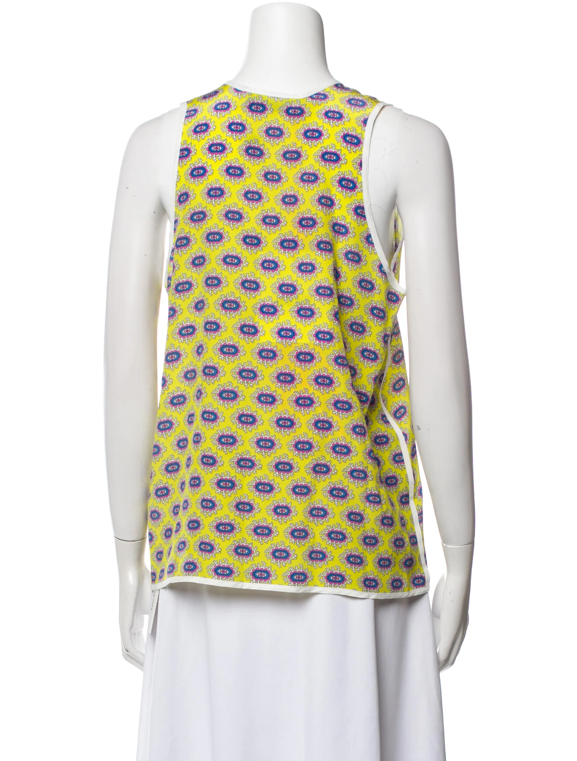 MSGMSilk Printed Top w/ Tags