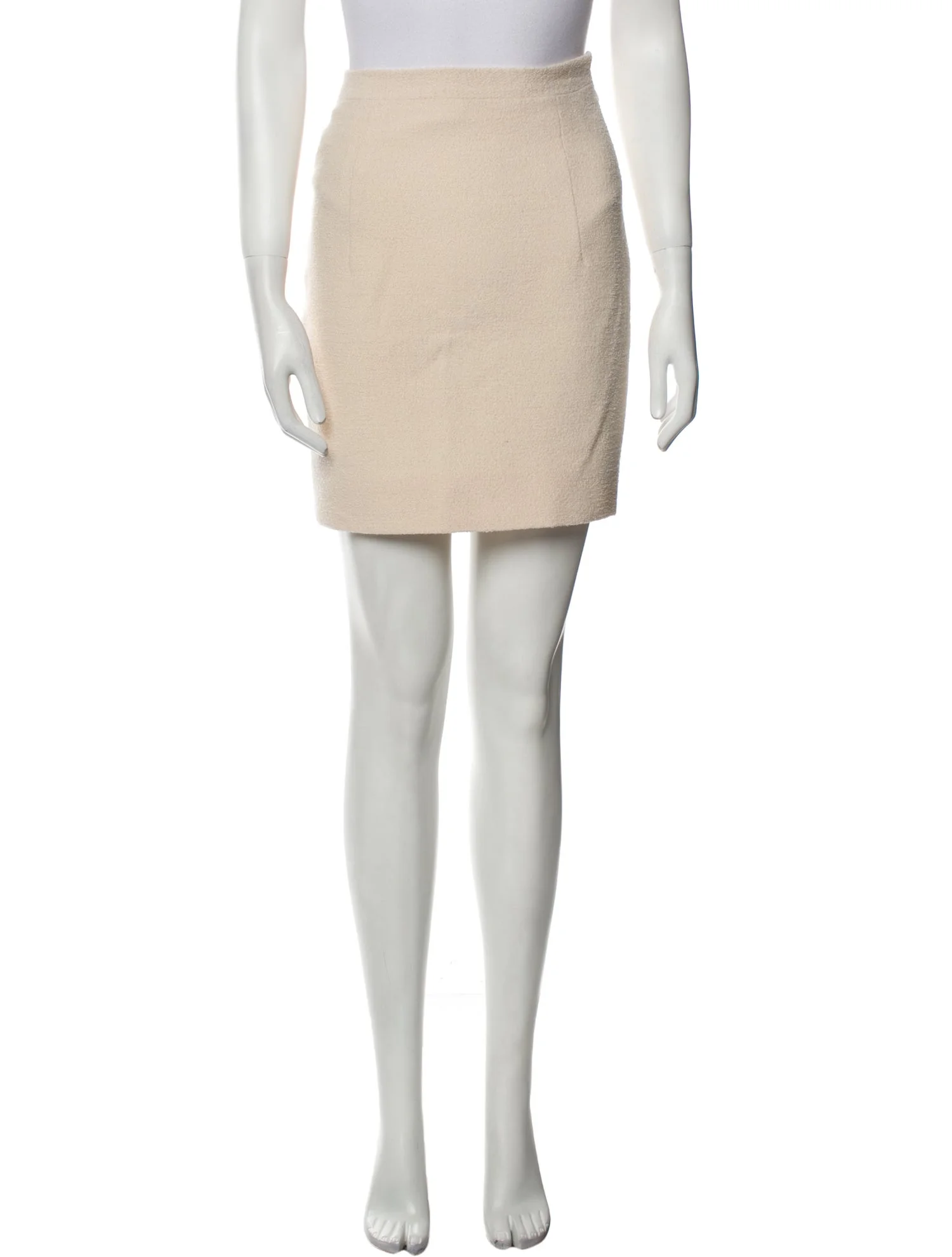 Alessandra RichWool Mini Skirt