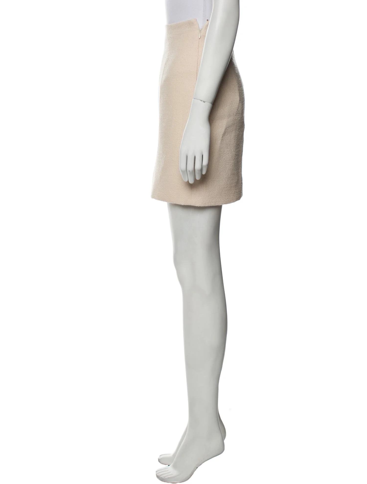 Alessandra RichWool Mini Skirt