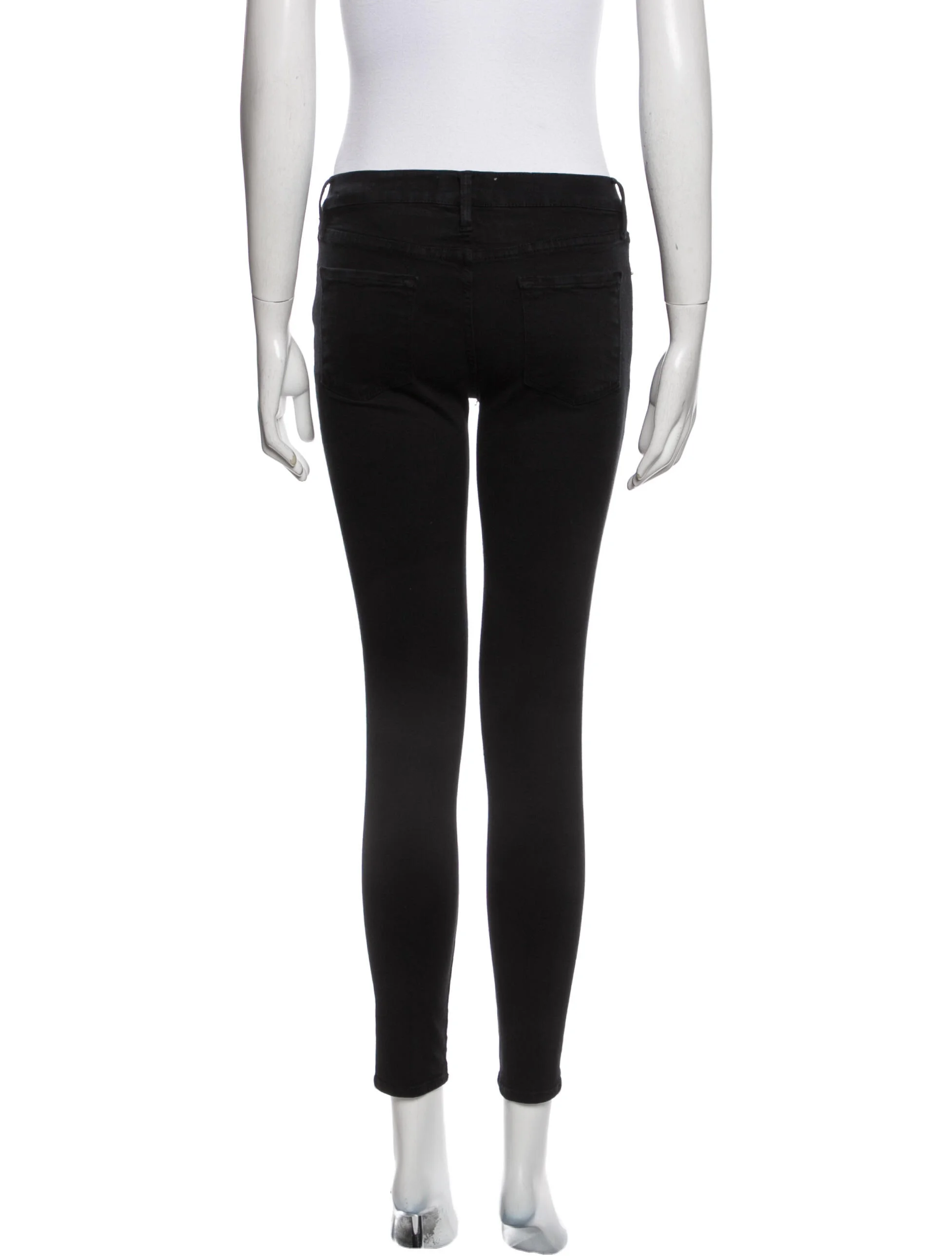 FRAMELow-Rise Skinny Leg Jeans