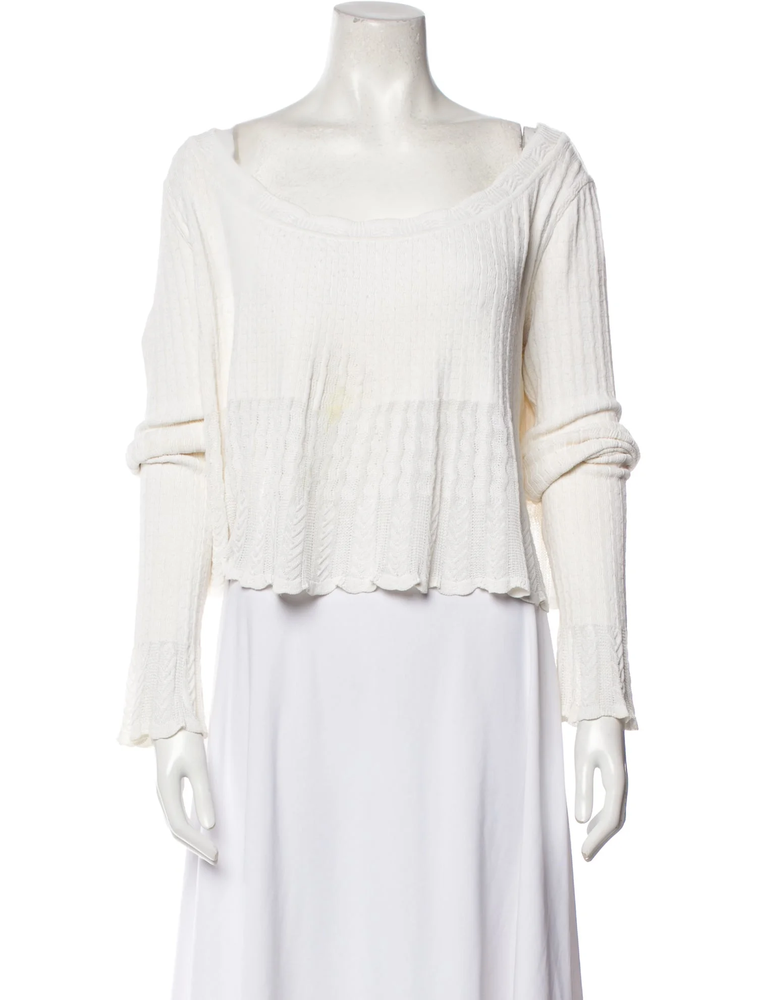 AlaïaVintage 1988 Crop Top