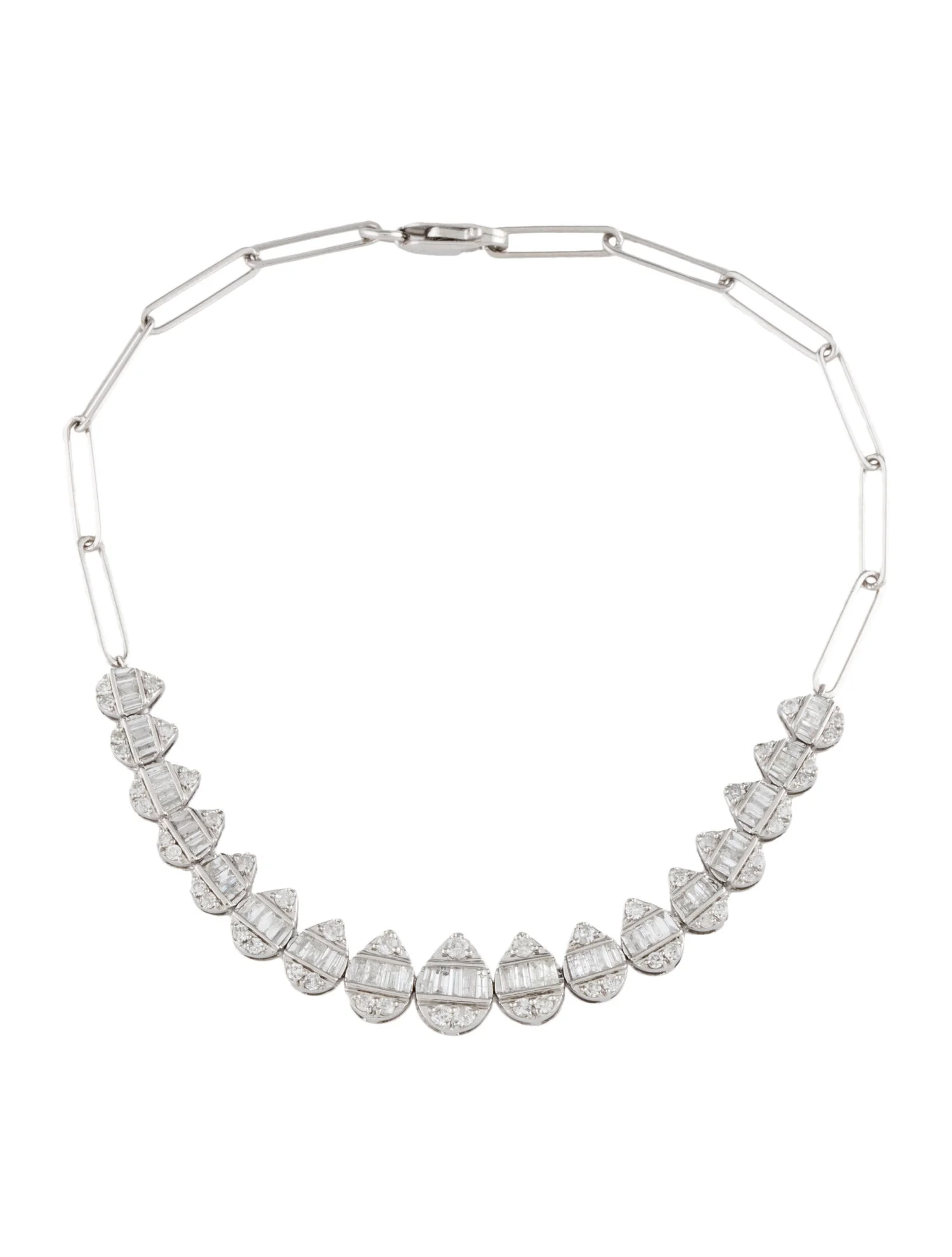 Bracelet 14K 1.09ctw Diamond Link Bracelet