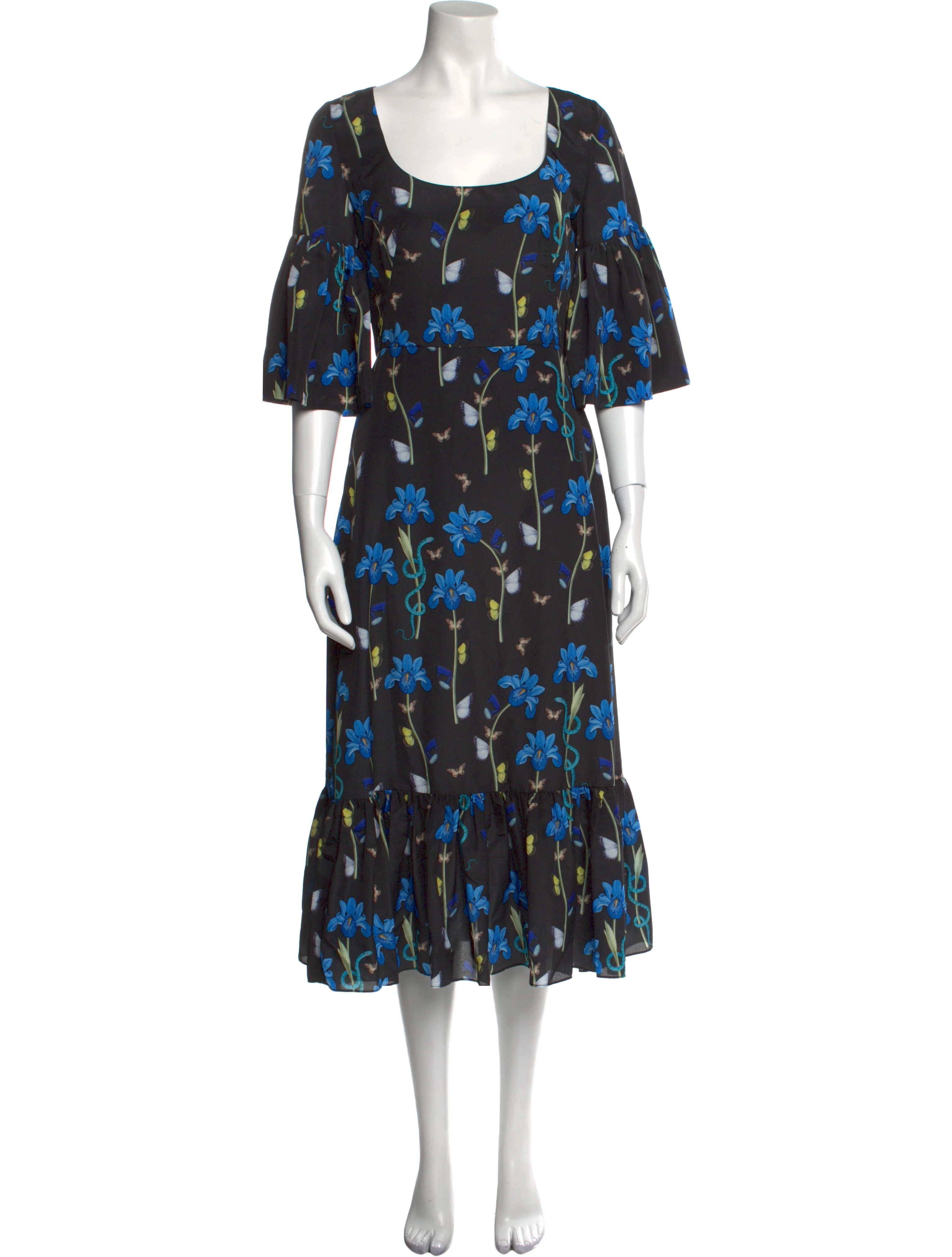 Borgo De NorFloral Print Long Dress w/ Tags