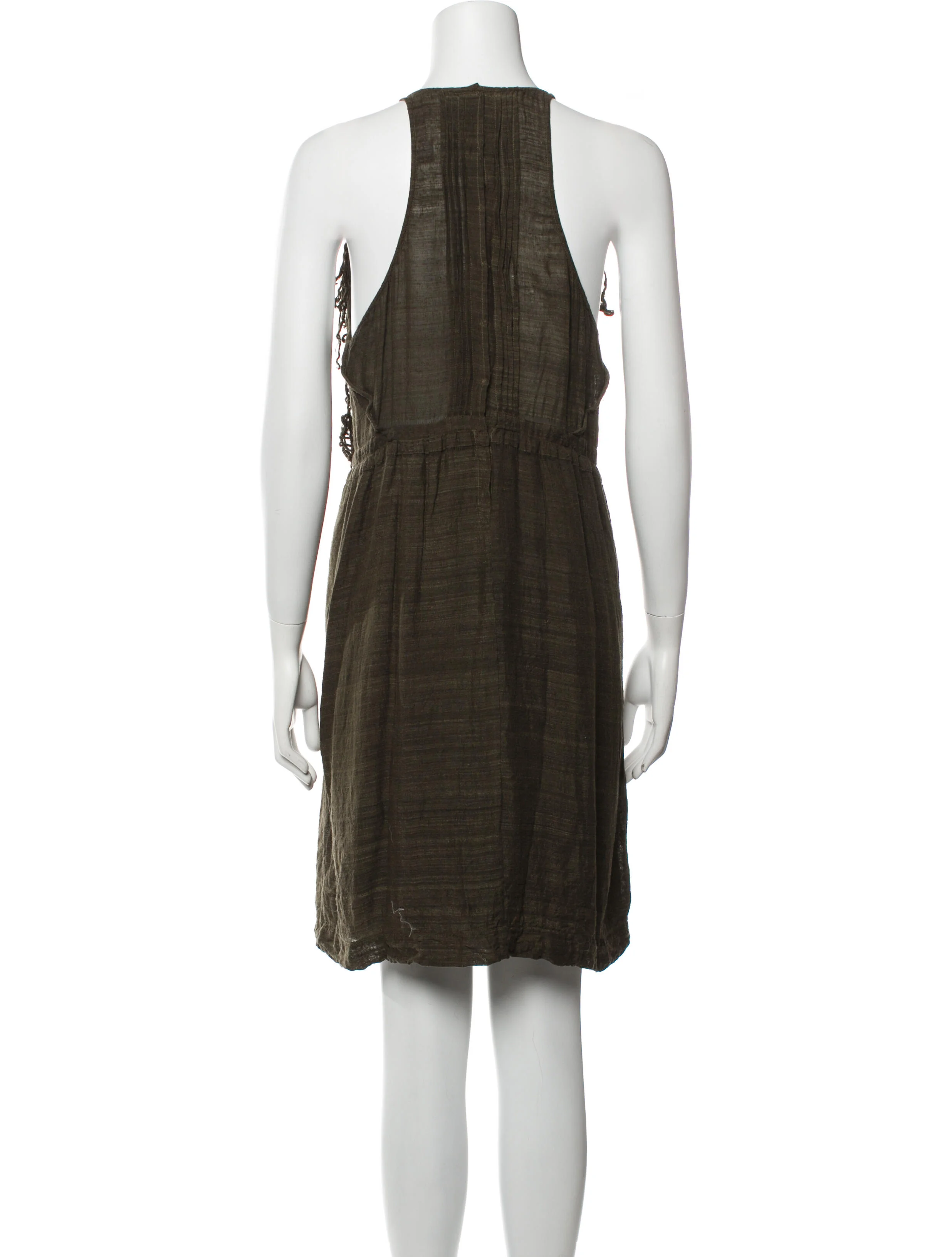 Isabel MarantSilk Knee-Length Dress 3 Isabel MarantSilk Knee-Length Dress