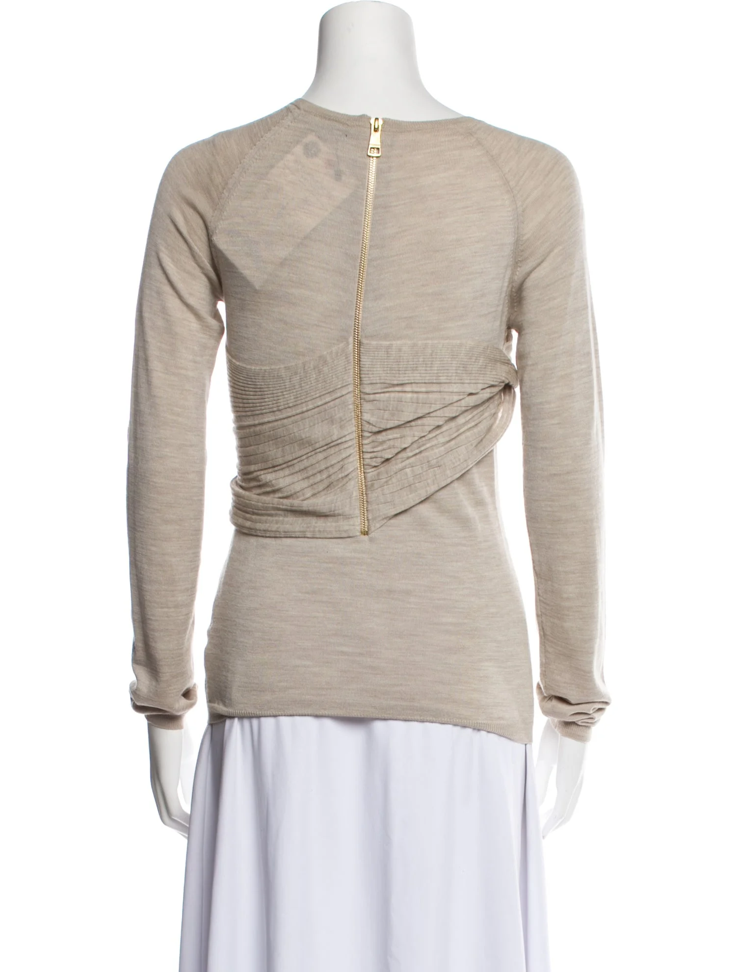 Burberry ProrsumMerino Wool V-Neck Sweatshirt 3 Burberry ProrsumMerino Wool V-Neck Sweatshirt