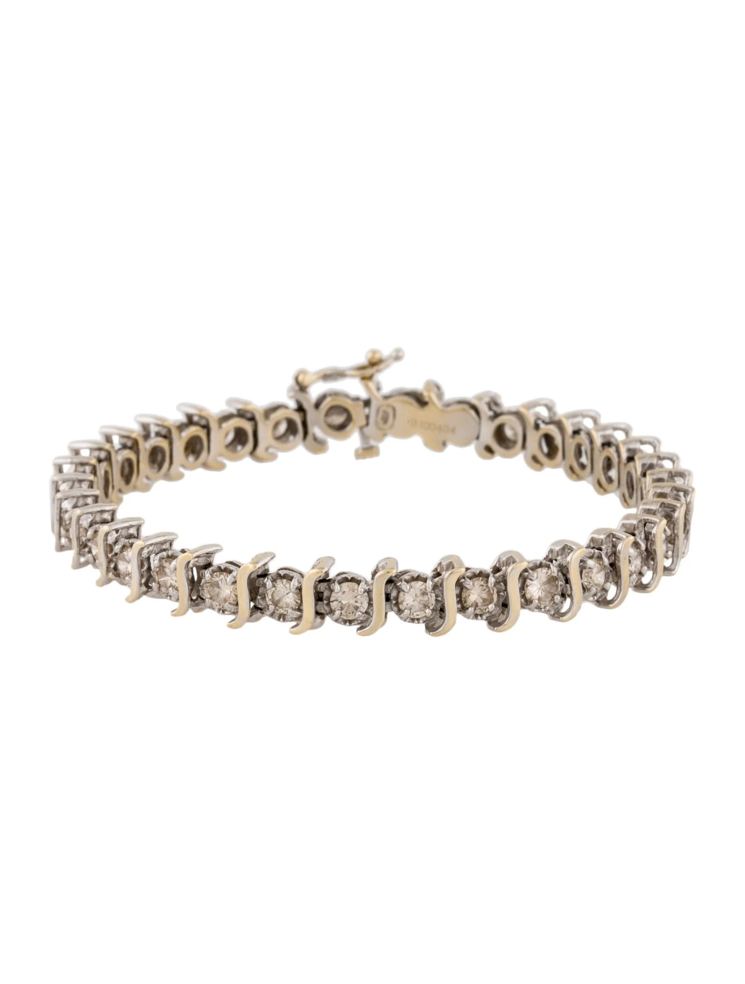 Bracelet14K 3.20ctw Diamond Link Bracelet