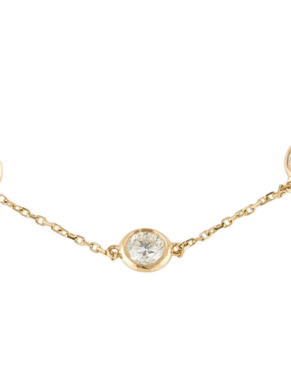 Bracelet18K 2.60ctw Diamond Station Bracelet 3 Bracelet18K 2.60ctw Diamond Station Bracelet