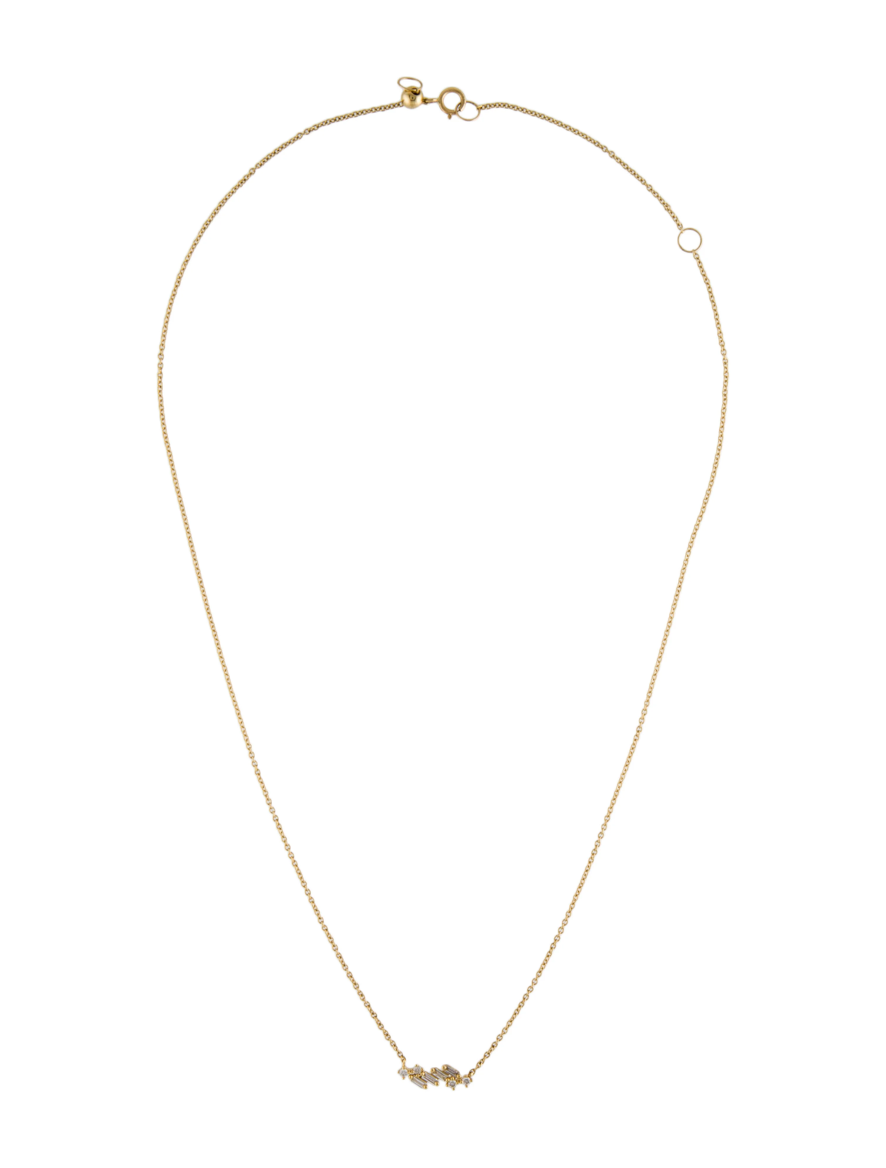 SuneeraDiamond Bar Necklace 3 SuneeraDiamond Bar Necklace