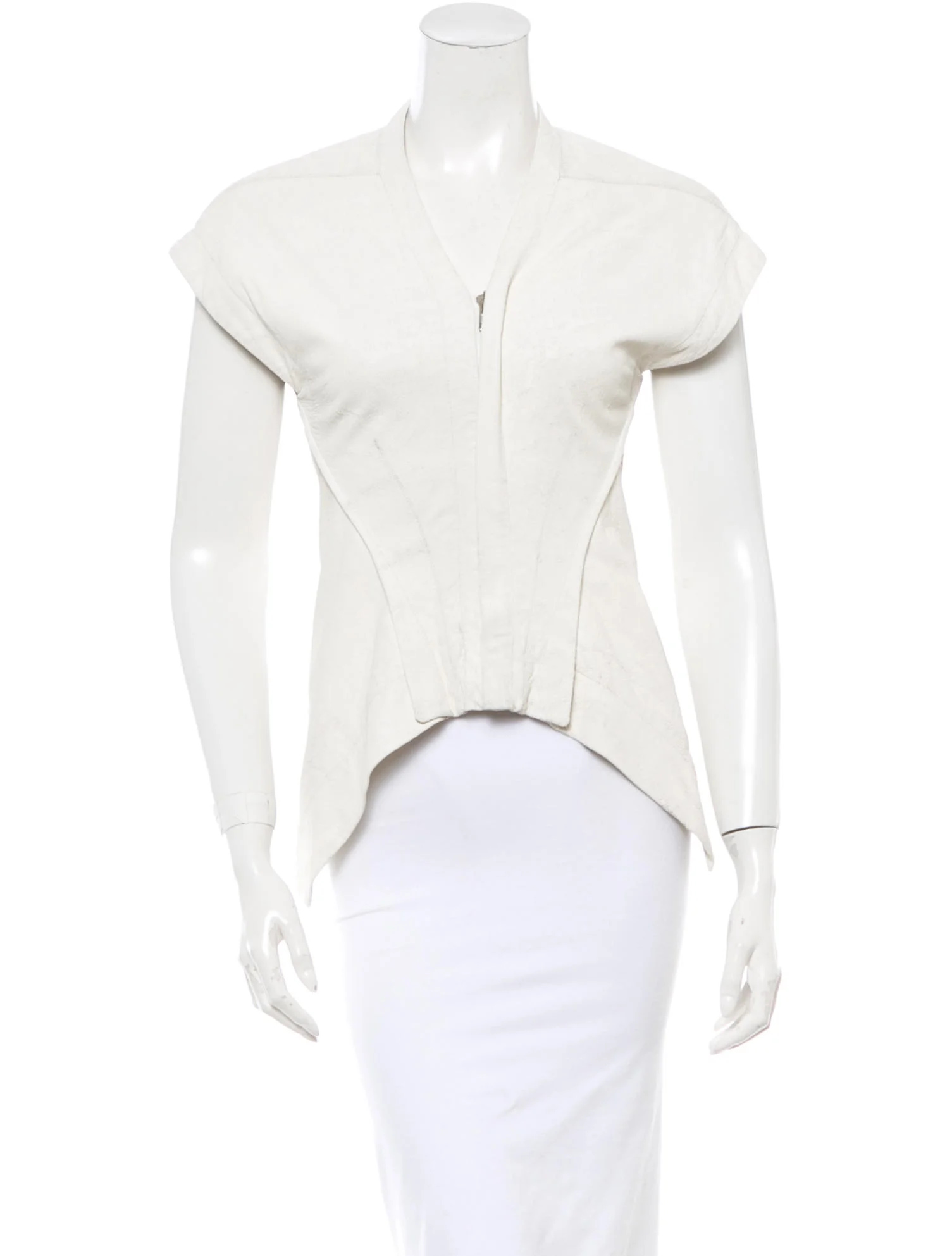 Rick OwensLeather Vest w/ Tags