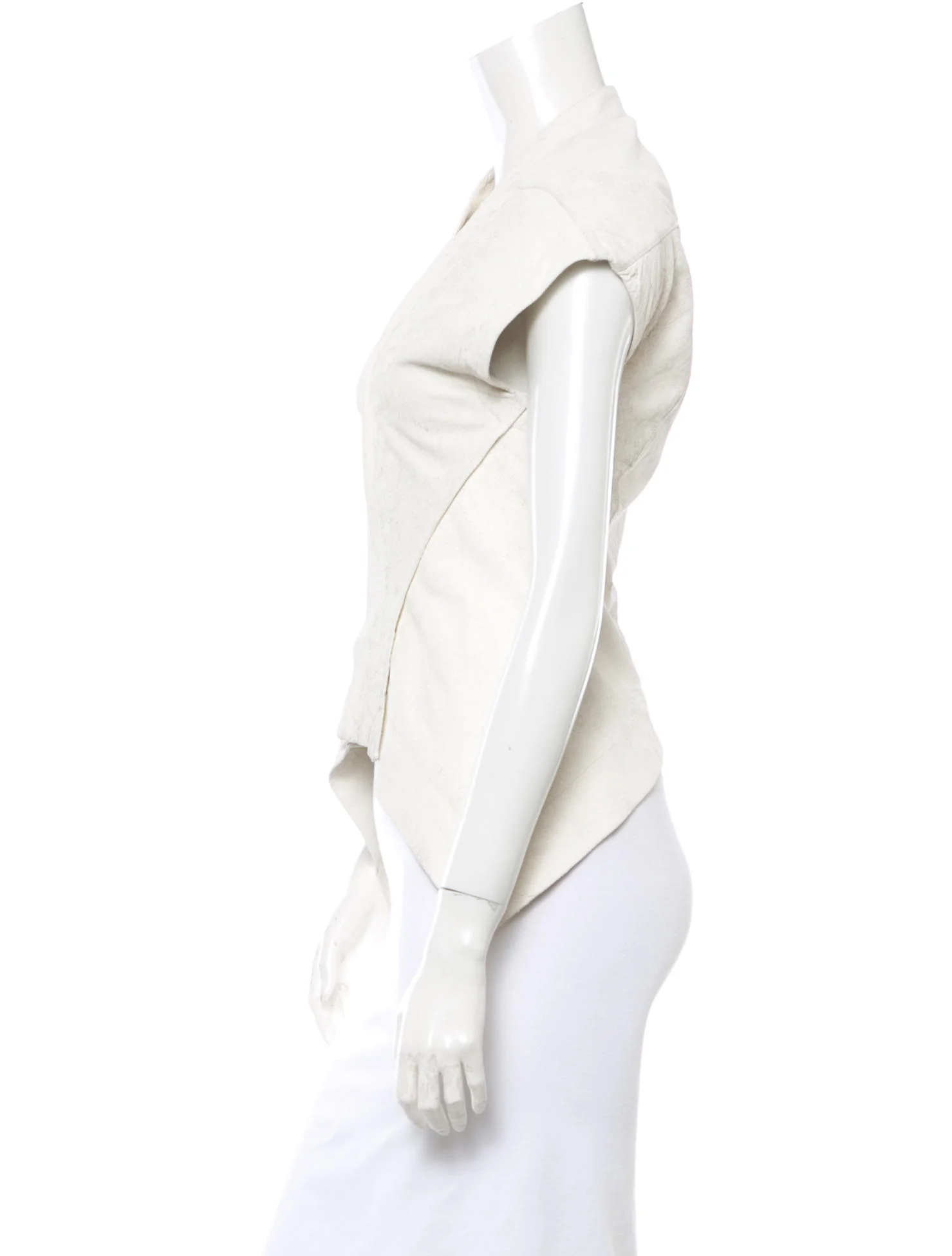 Rick OwensLeather Vest w/ Tags