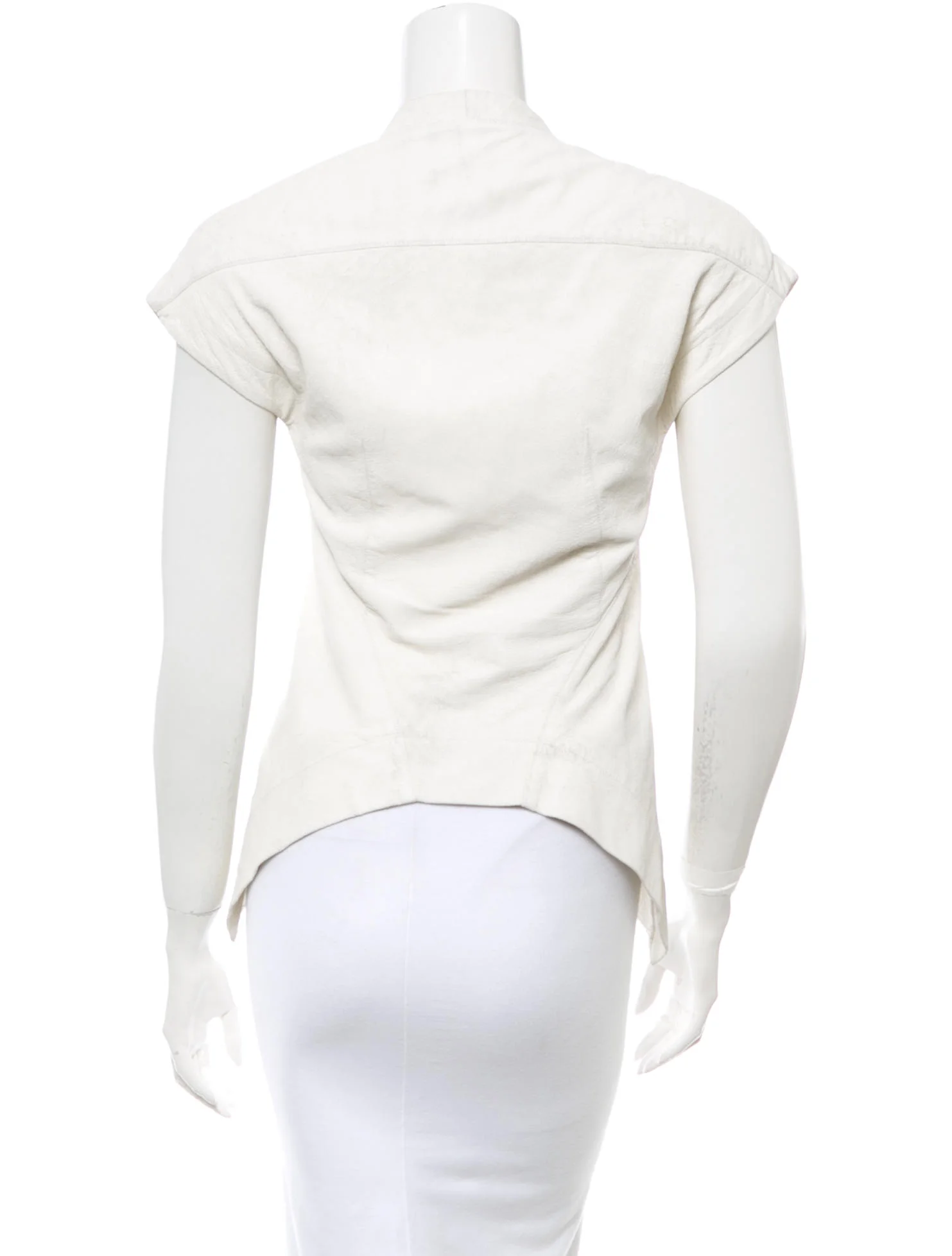 Rick OwensLeather Vest w/ Tags