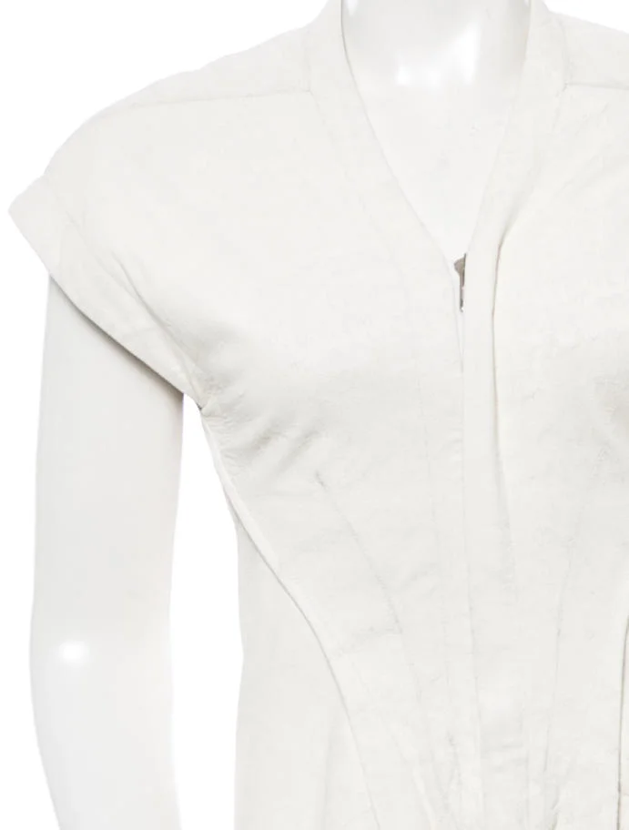 Rick OwensLeather Vest w/ Tags