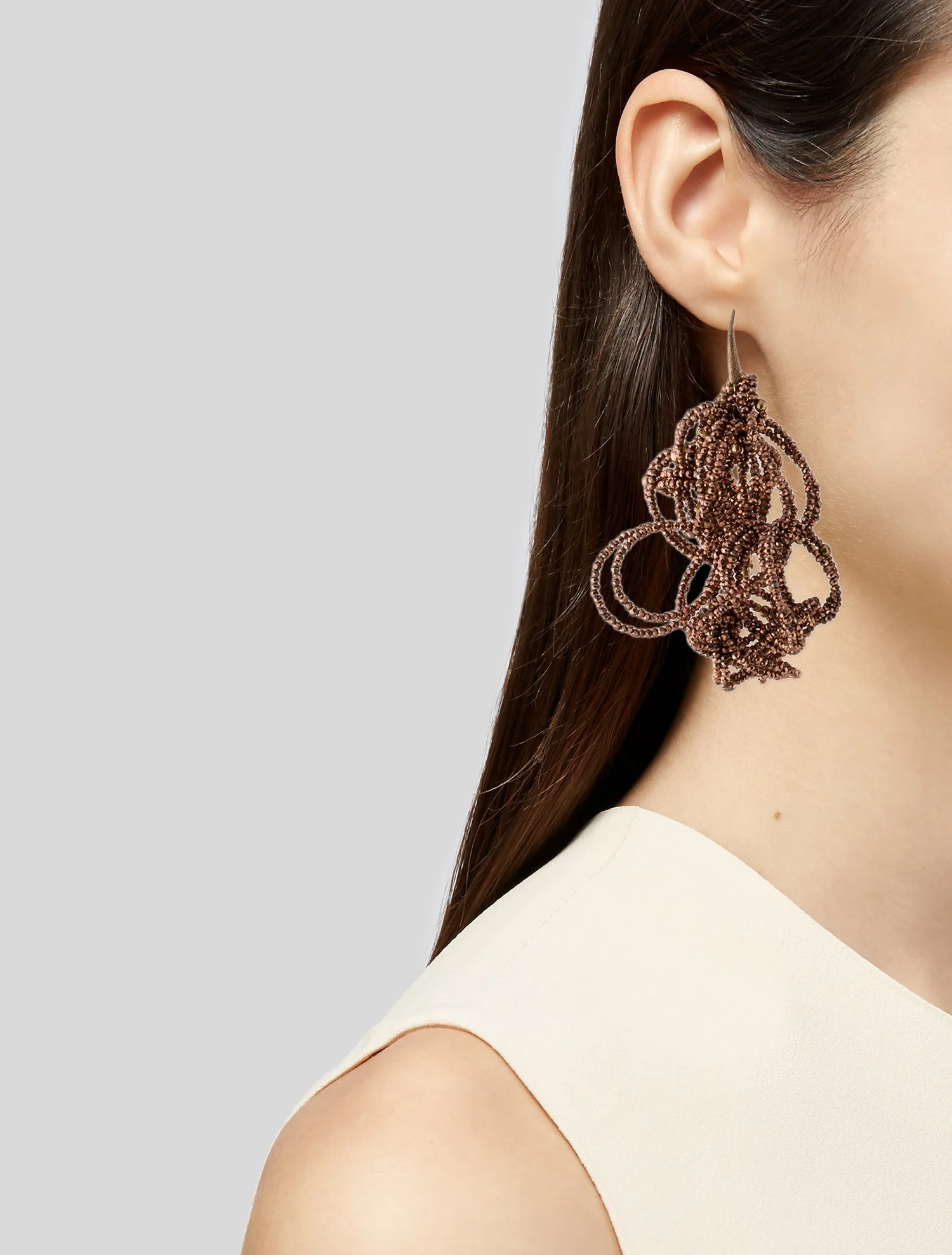 Brunello CucinelliBeaded Drop Earrings