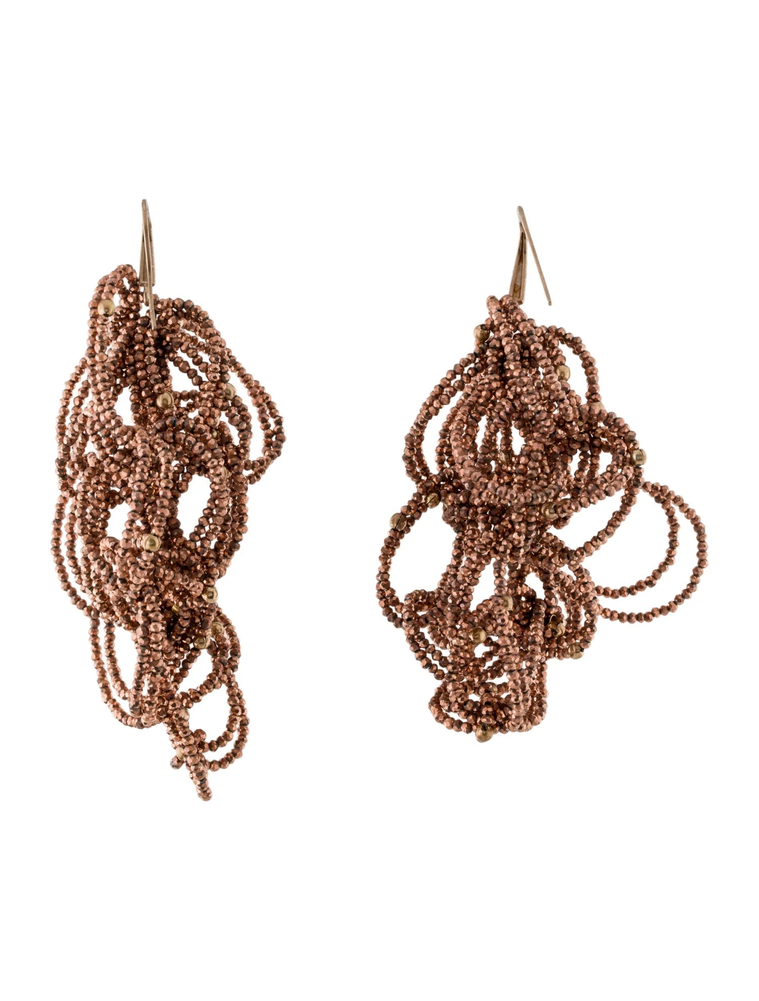 Brunello CucinelliBeaded Drop Earrings 3 Brunello CucinelliBeaded Drop Earrings