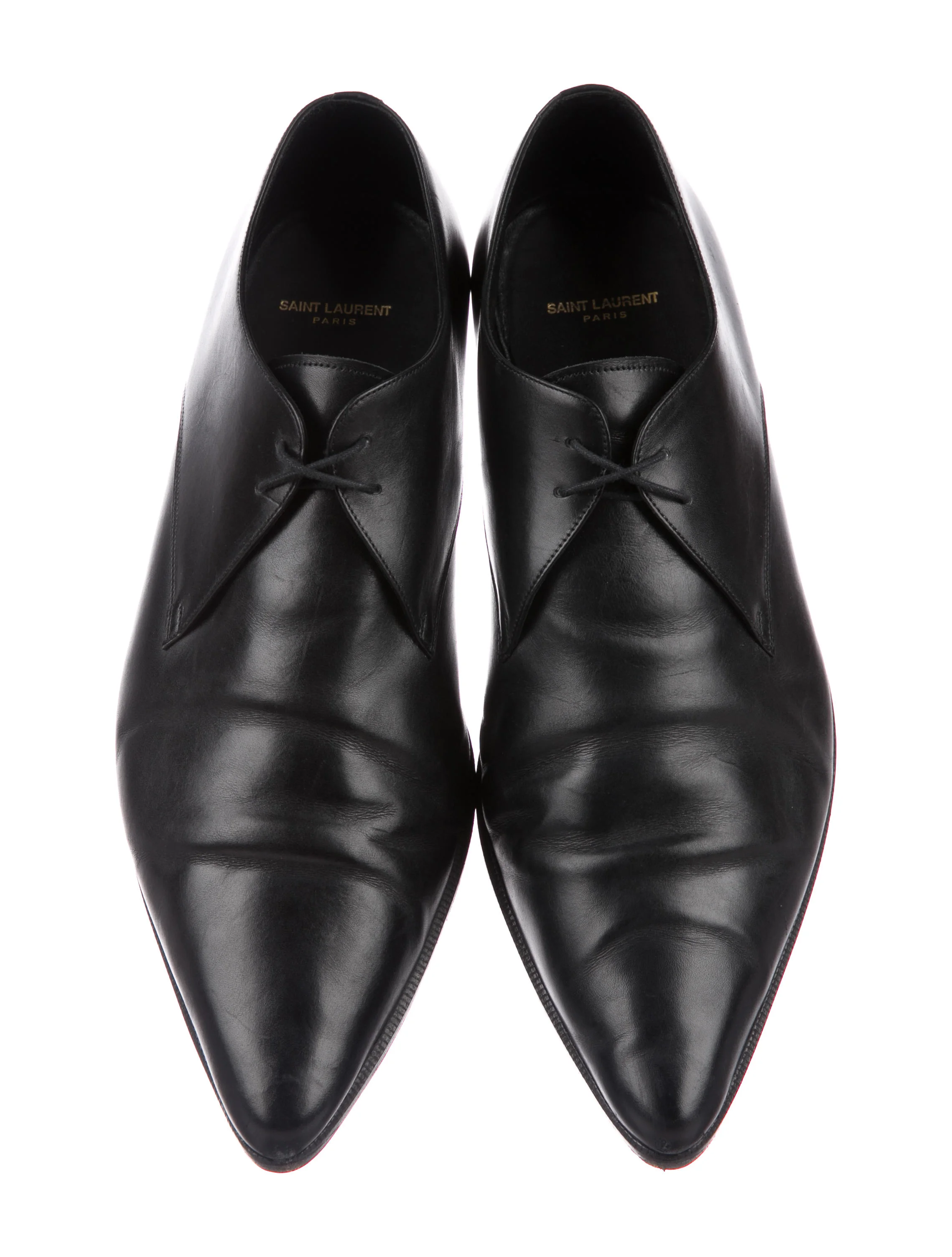 Saint LaurentPointed-Toe Derby Shoes