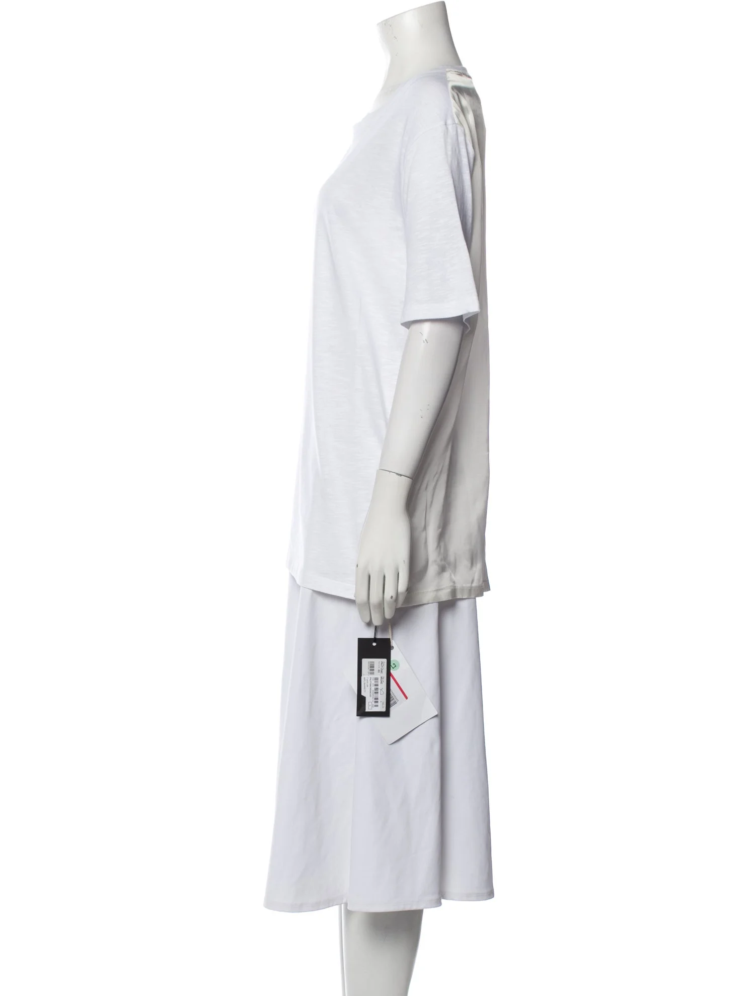 Neil BarrettScoop Neck Short Sleeve T-Shirt w/ Tags