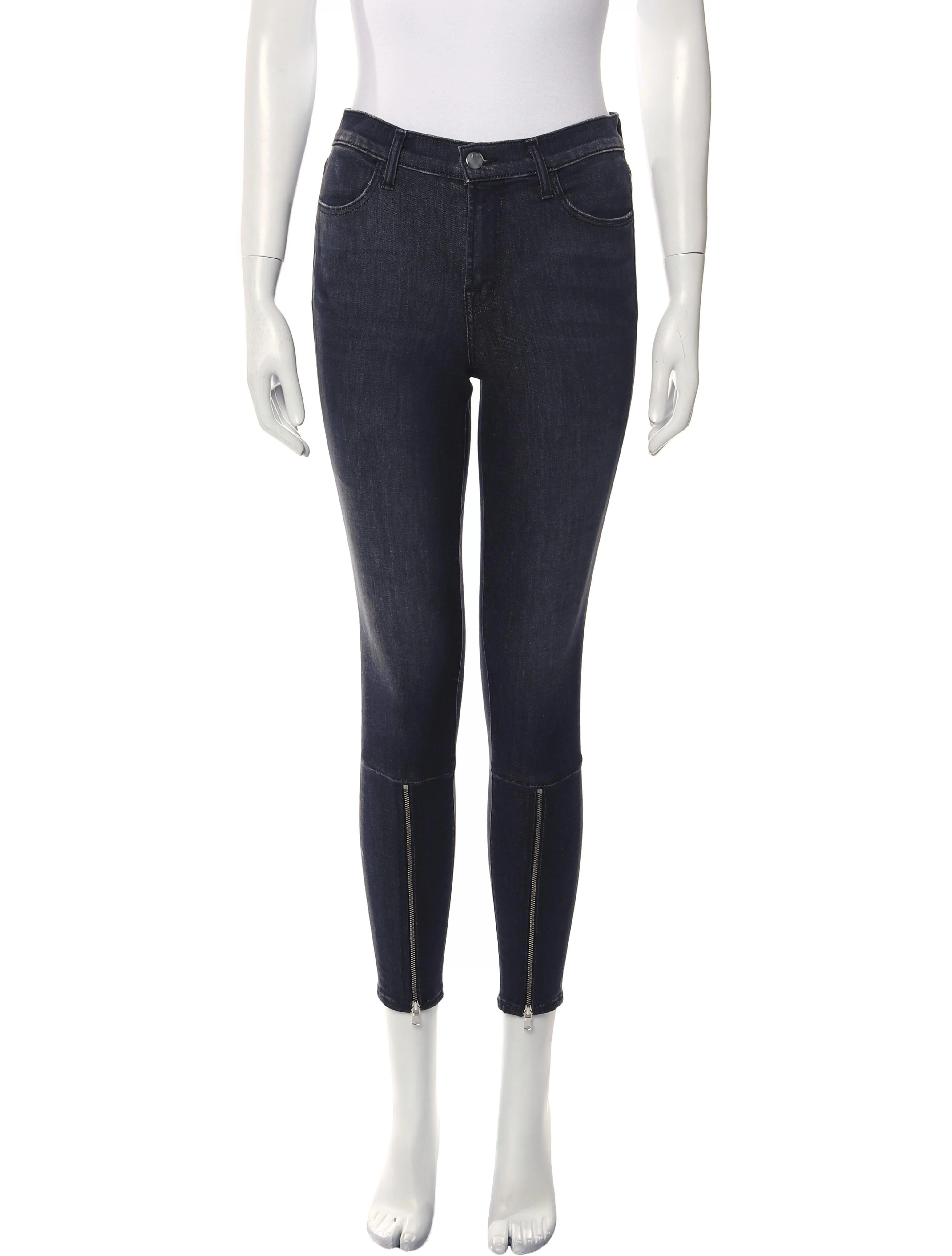 J BrandMid-Rise Skinny Leg Jeans
