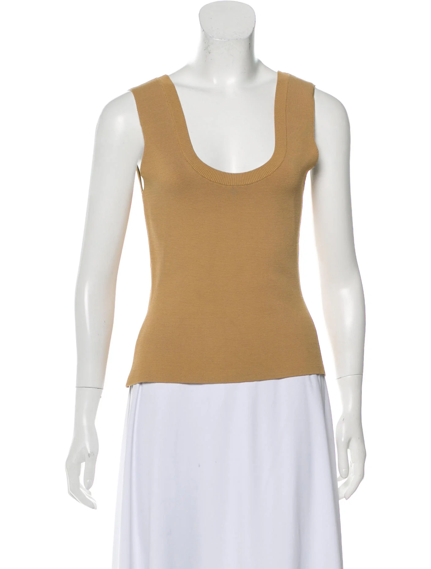 A.L.C.Sleeveless Scoop Neck Top