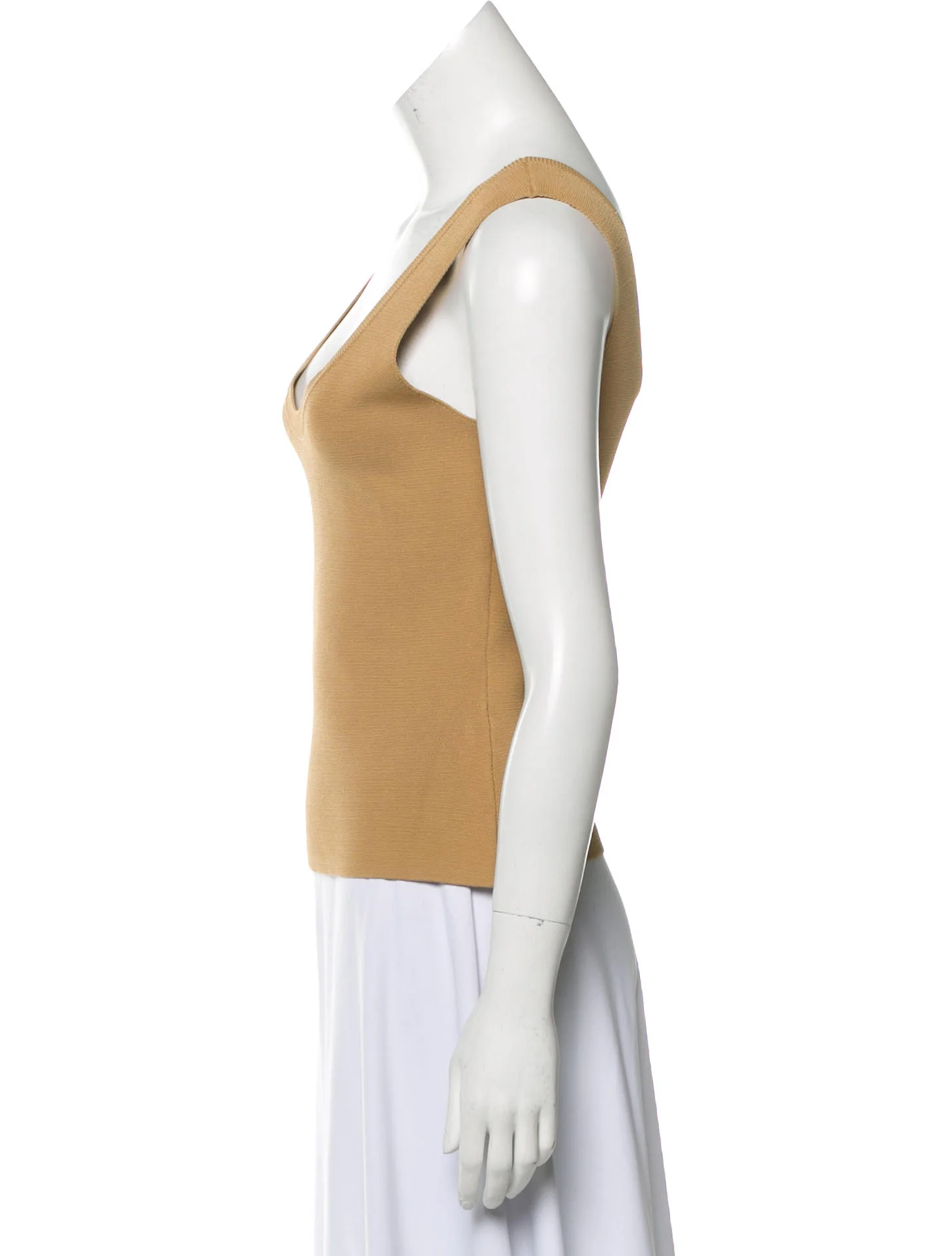 A.L.C.Sleeveless Scoop Neck Top