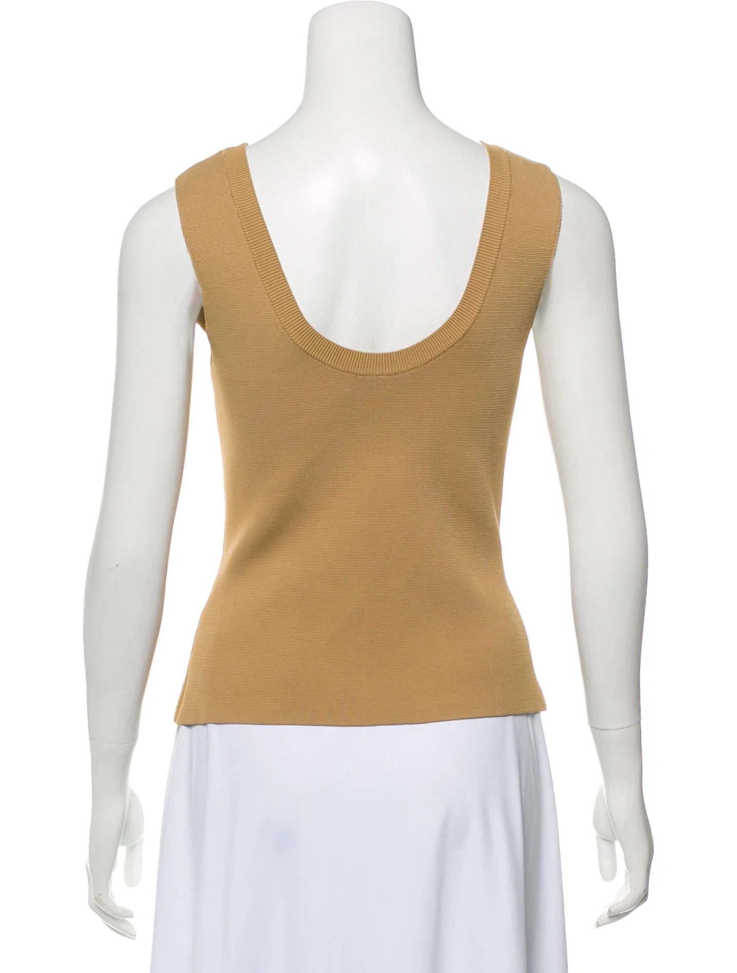 A.L.C.Sleeveless Scoop Neck Top 3 A.L.C.Sleeveless Scoop Neck Top