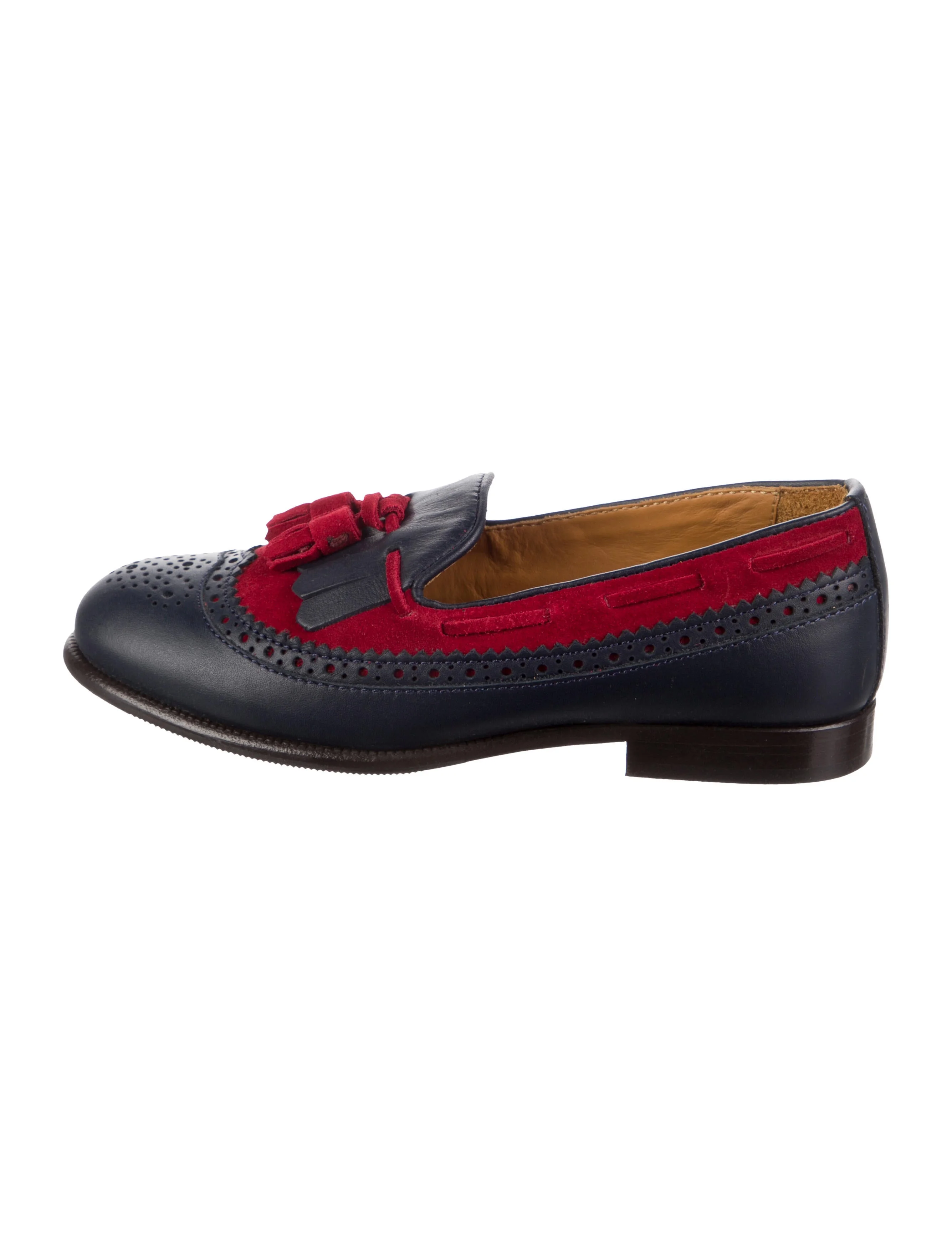 GucciBoys' Tassel-Embellished Leather Loafers