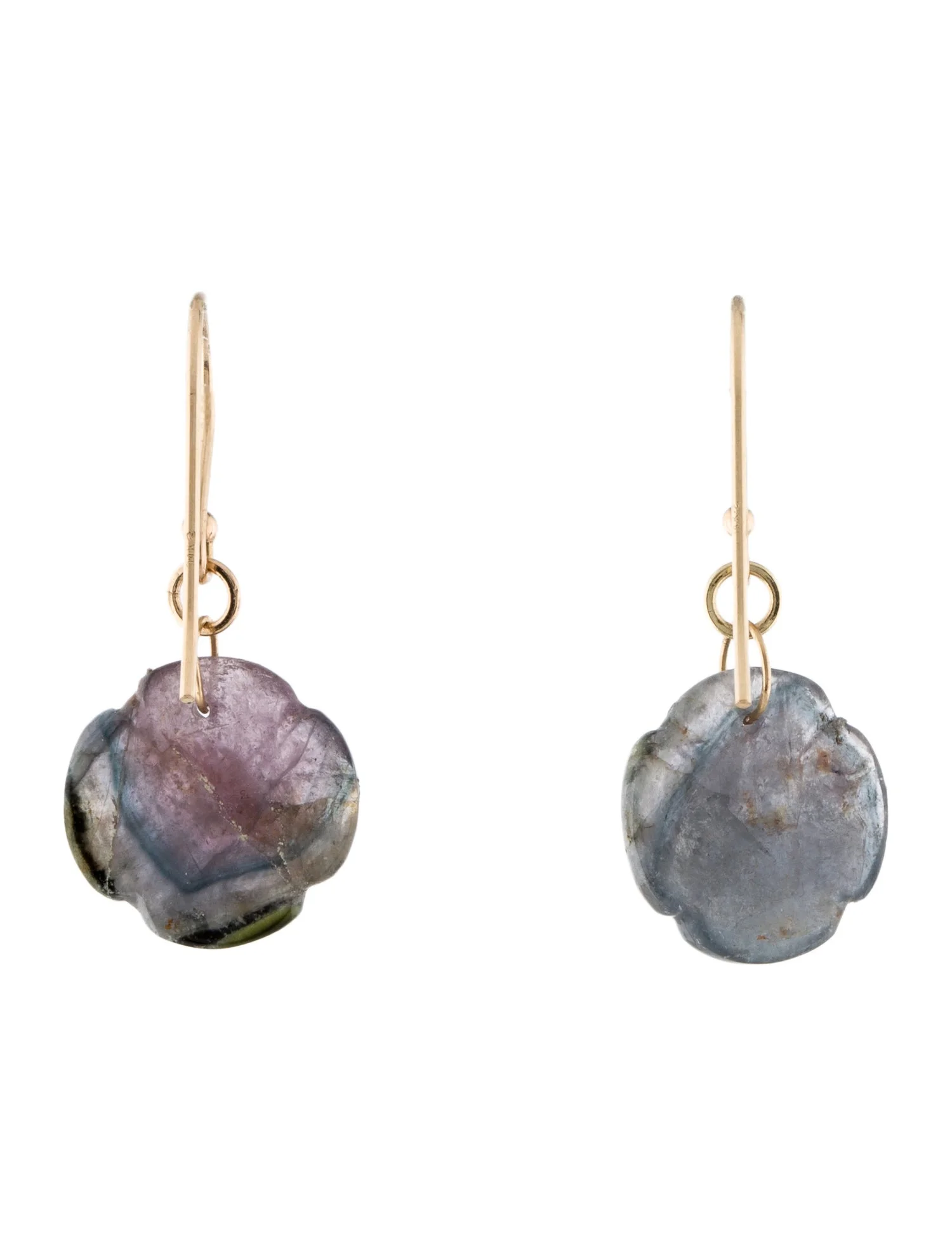Earrings14K Tourmaline Drop Earrings 3 Earrings14K Tourmaline Drop Earrings