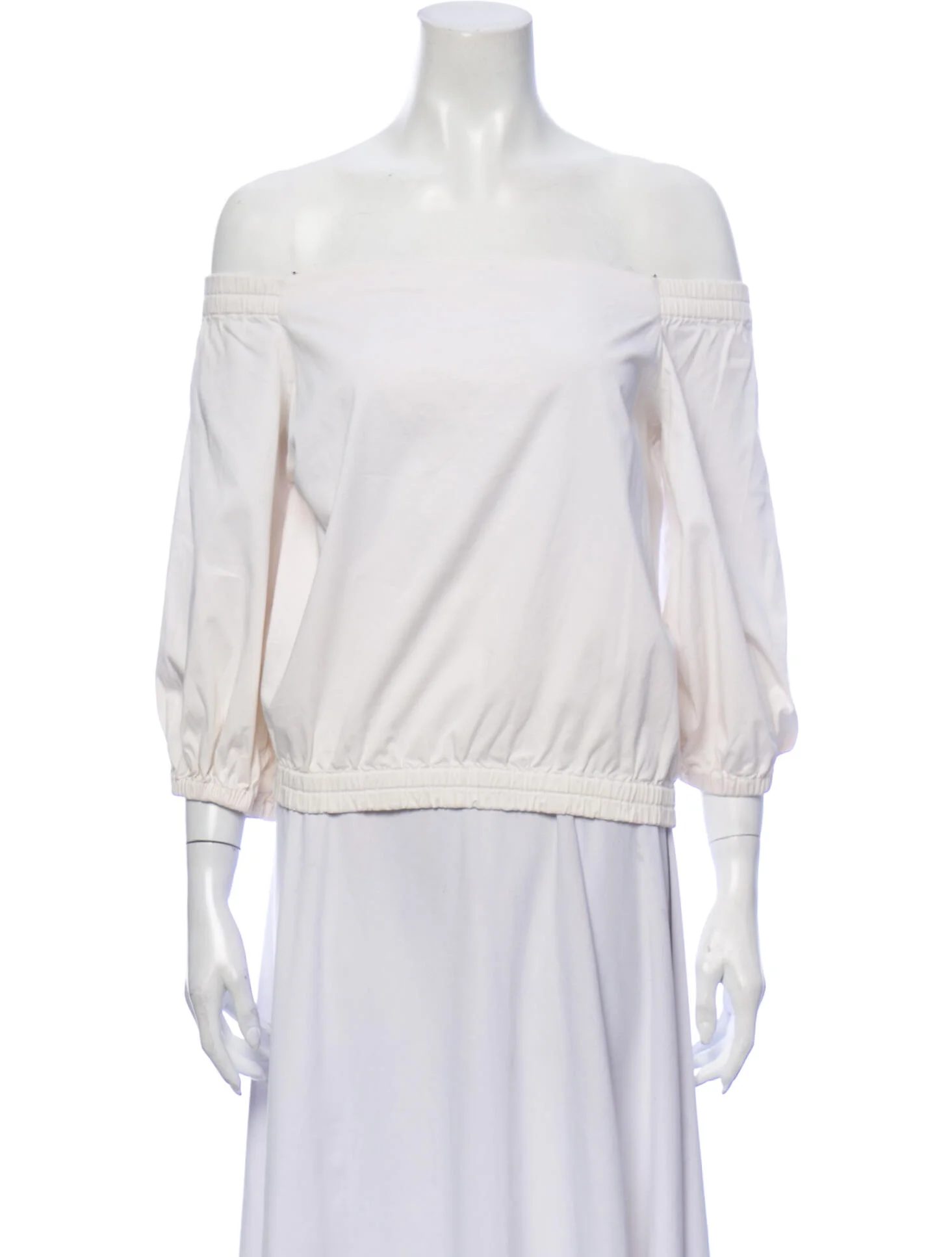AlexisOff-The-Shoulder Three-Quarter Sleeve Top