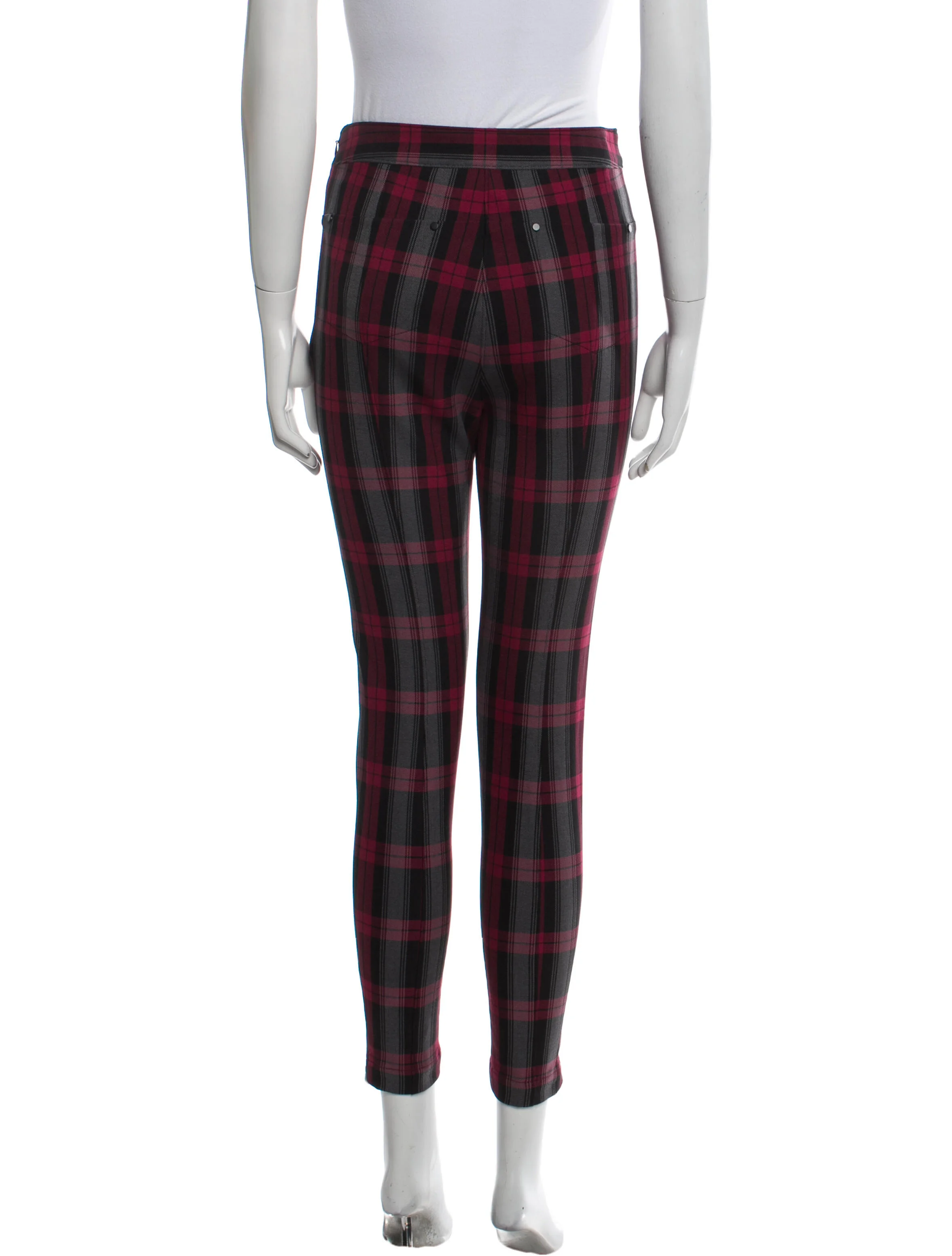 Alexanderwang.TPlaid Print Skinny Leg Pants 3 Alexanderwang.TPlaid Print Skinny Leg Pants