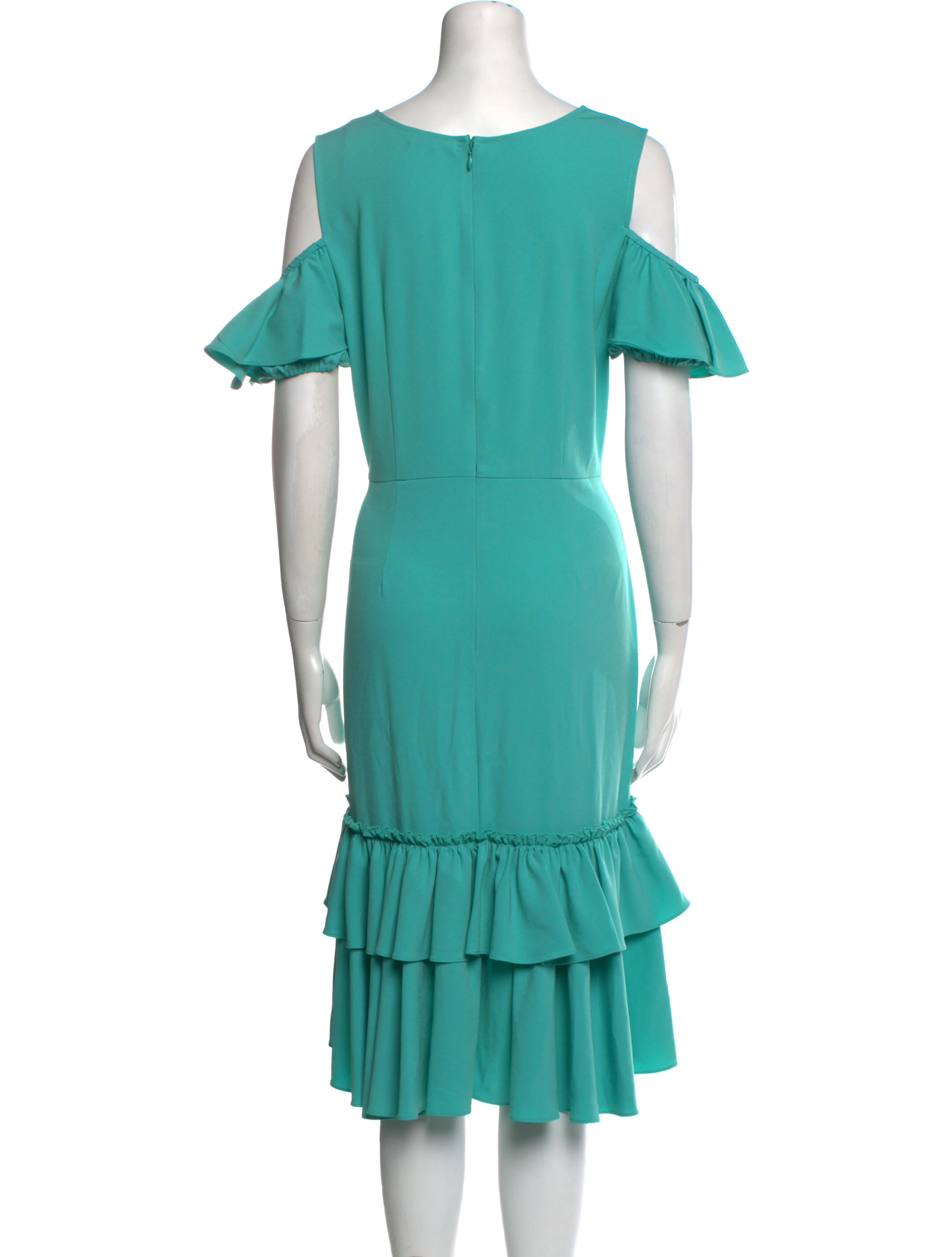 TomePlunge Neckline Midi Length Dress