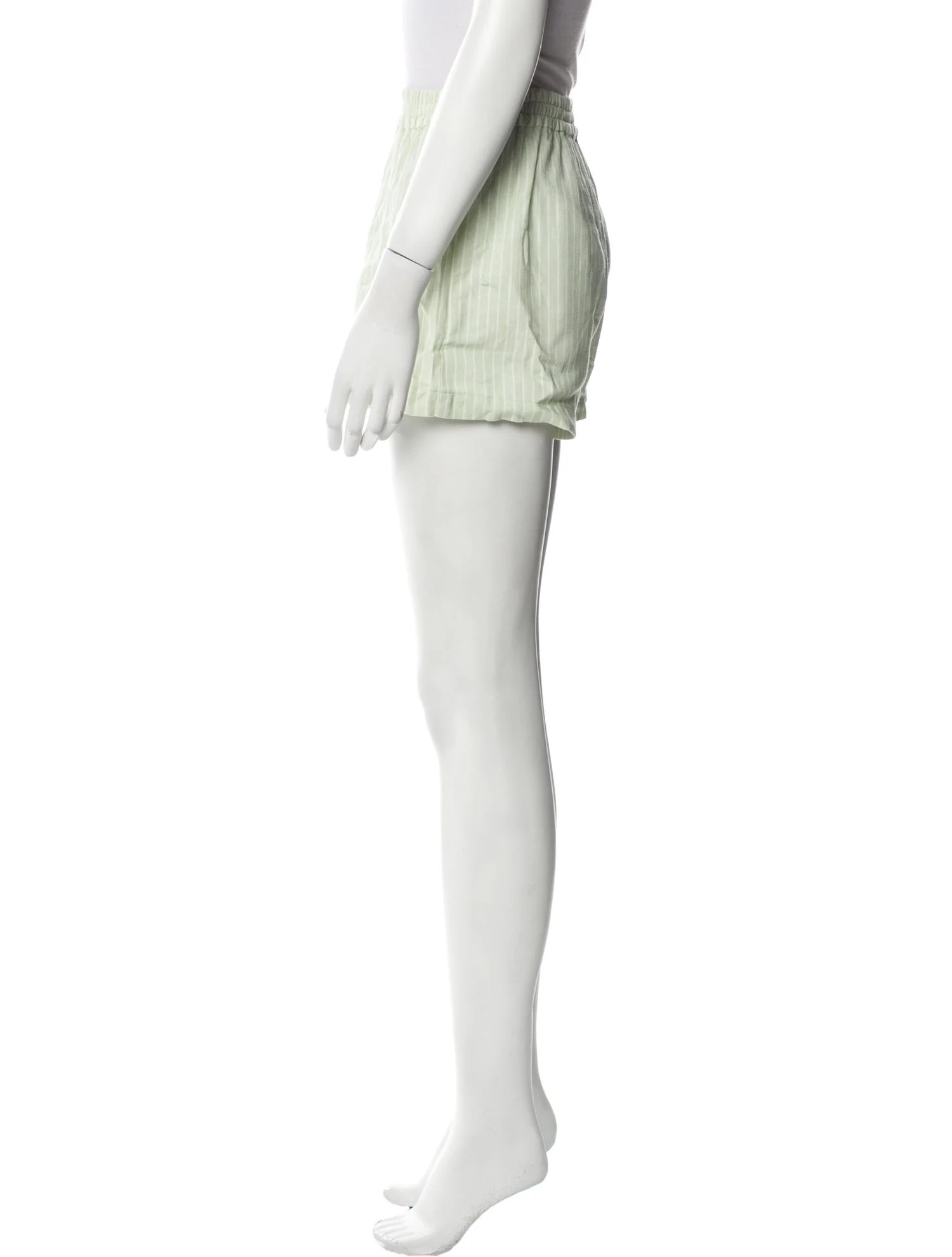 La DetresseStriped Mini Shorts w/ Tags